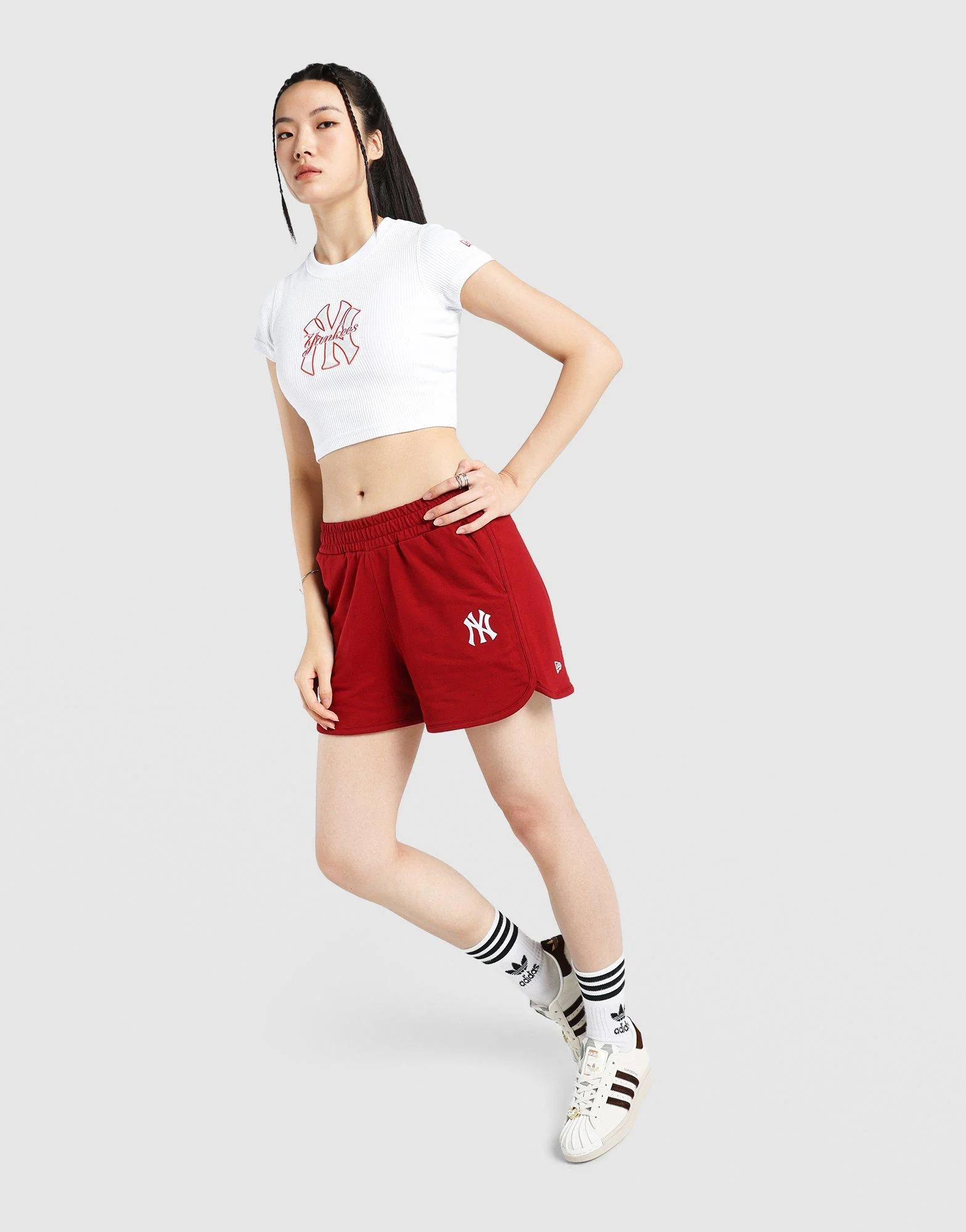 MLB LNY New York Yankees Ribbed T‑Shirt - Image 3