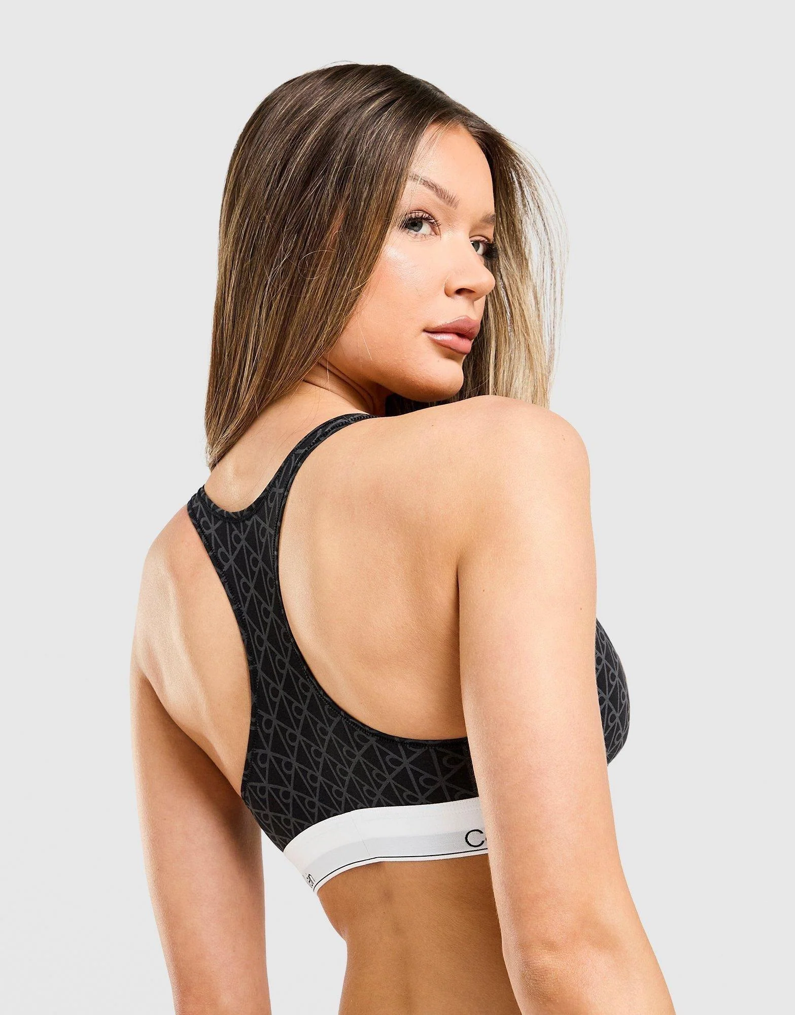 Modern Cotton All Over Print Bralette - Image 4