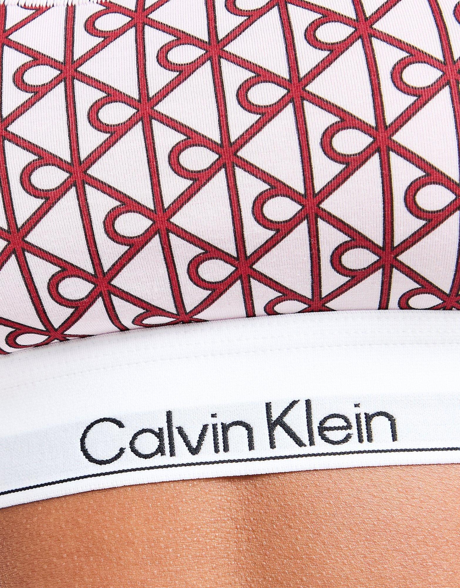 Modern Cotton All Over Print Bralette - Image 4