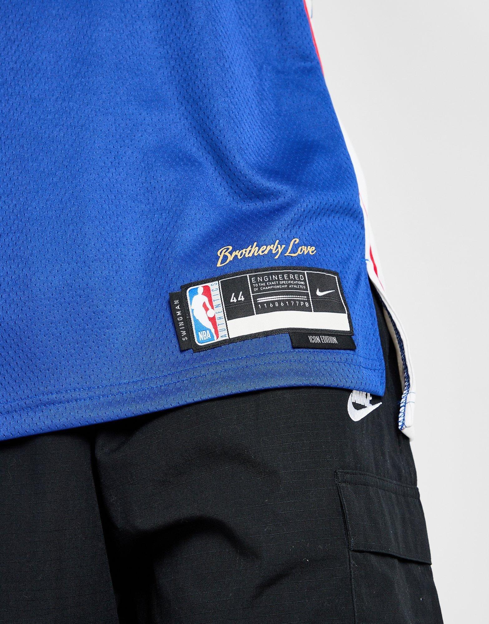 NBA Philadelphia 76ers Embiid #21 Icon Jersey - Image 5