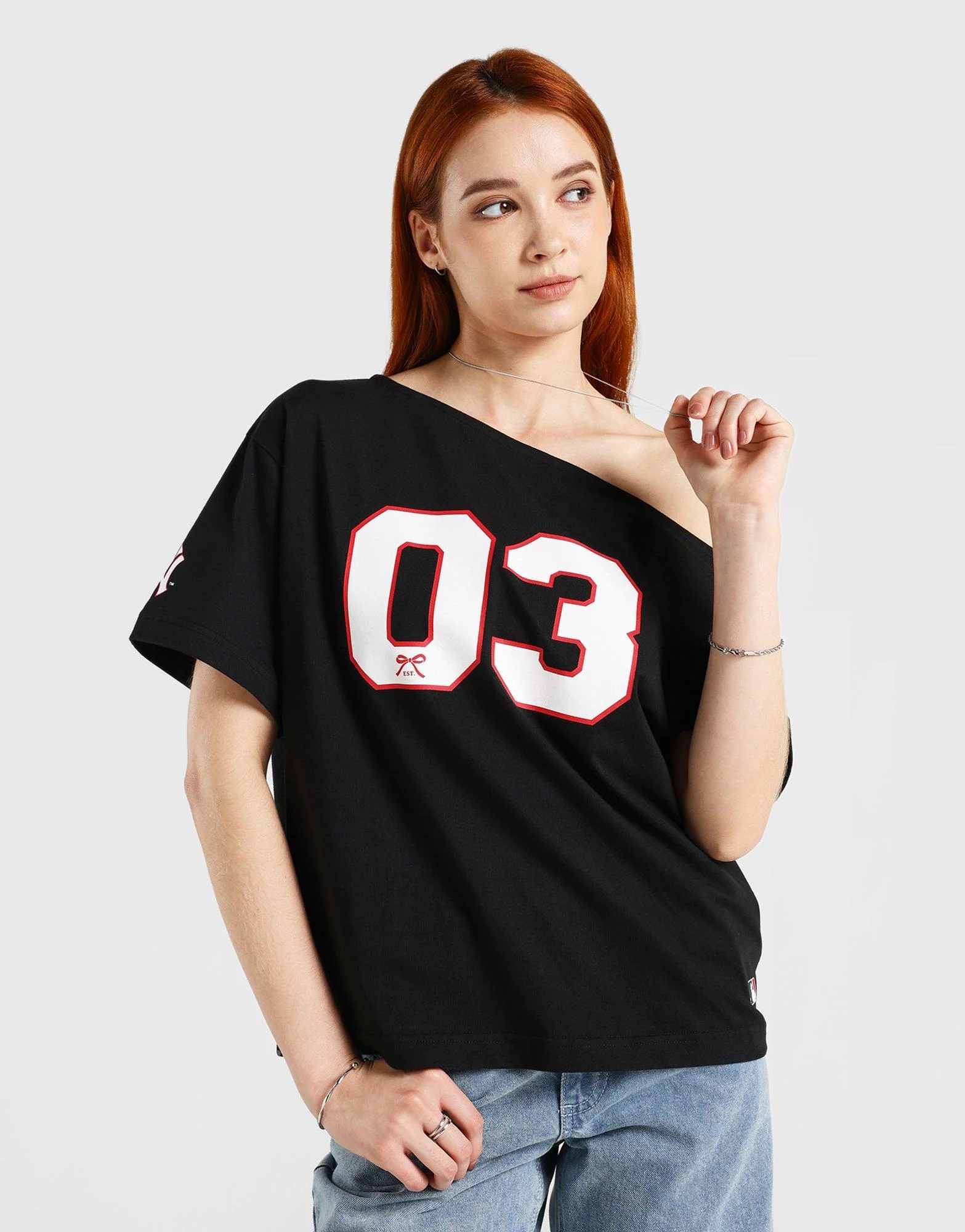 Off Shoulder T-Shirt - Image 3