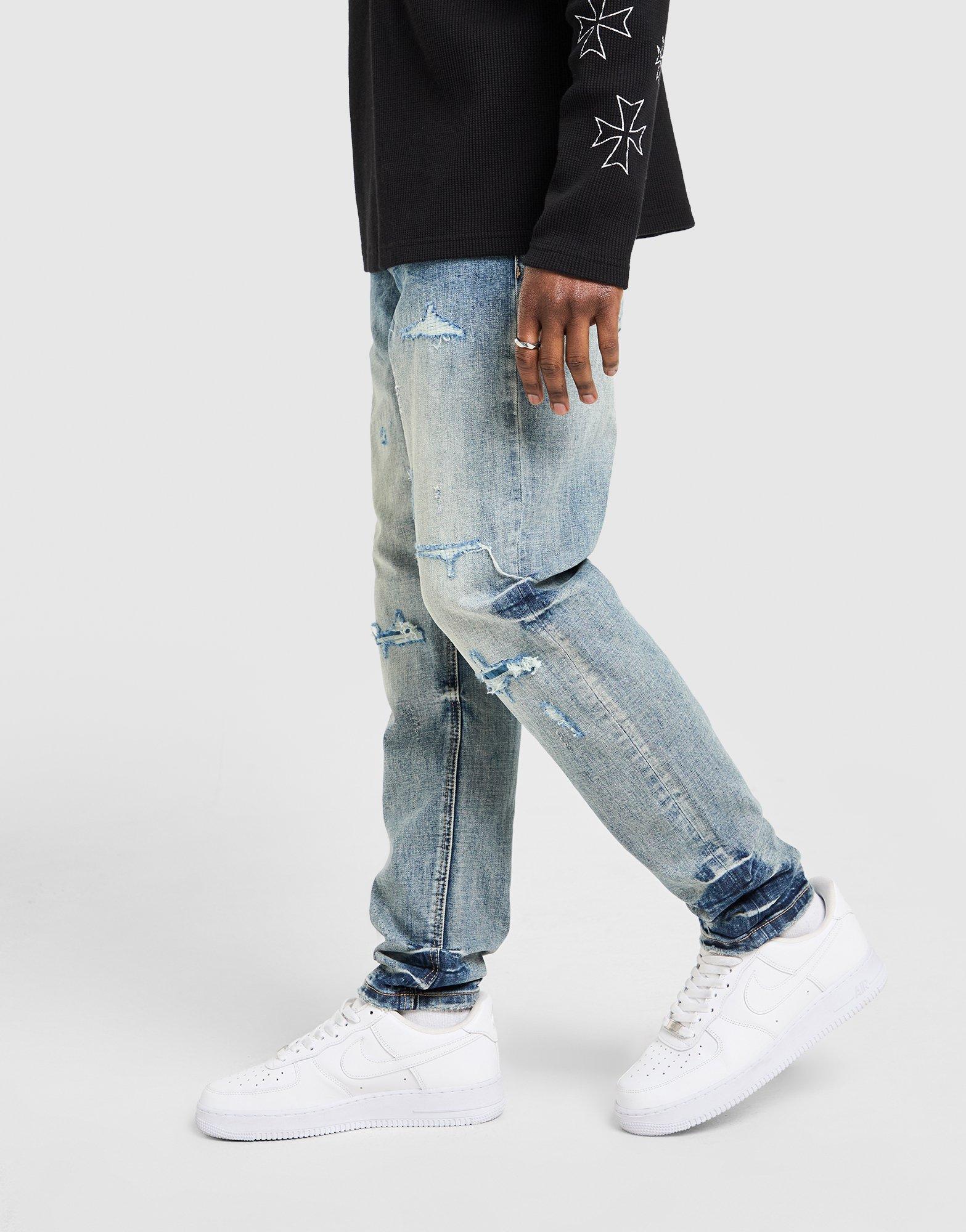 Omar Slim Ripped Jeans - Image 4
