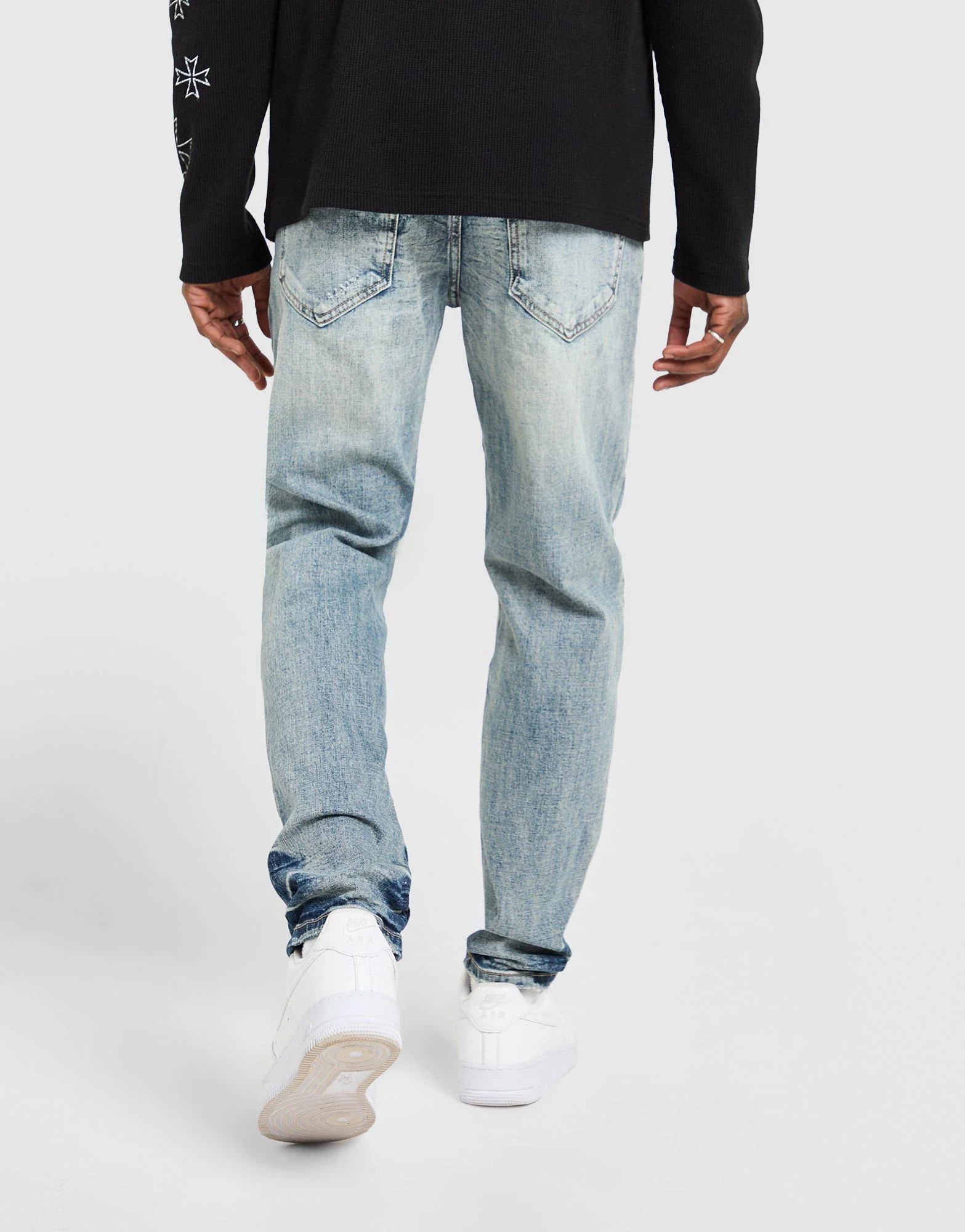 Omar Slim Ripped Jeans - Image 7