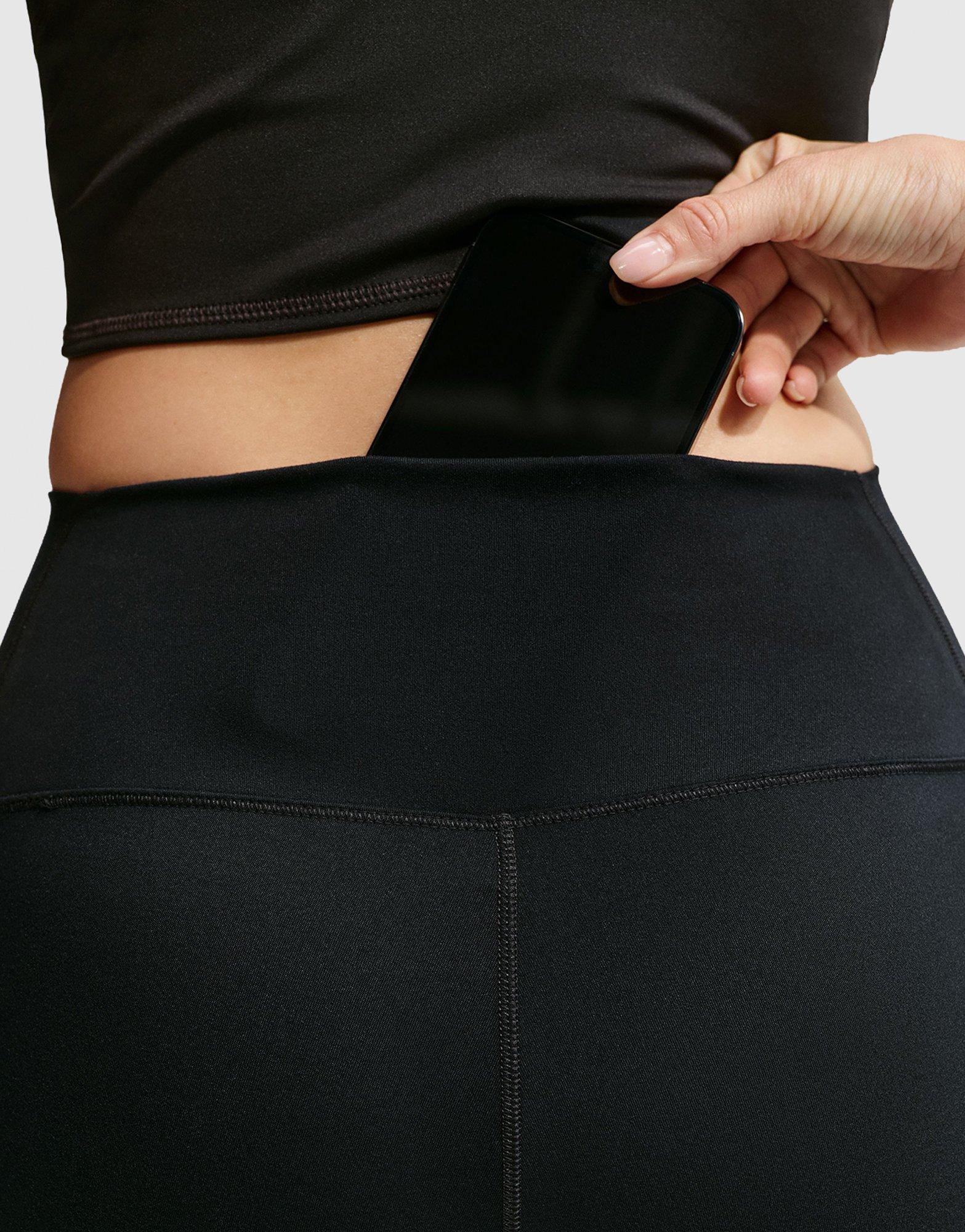 One High-Waisted Leggings with Pockets - Image 6