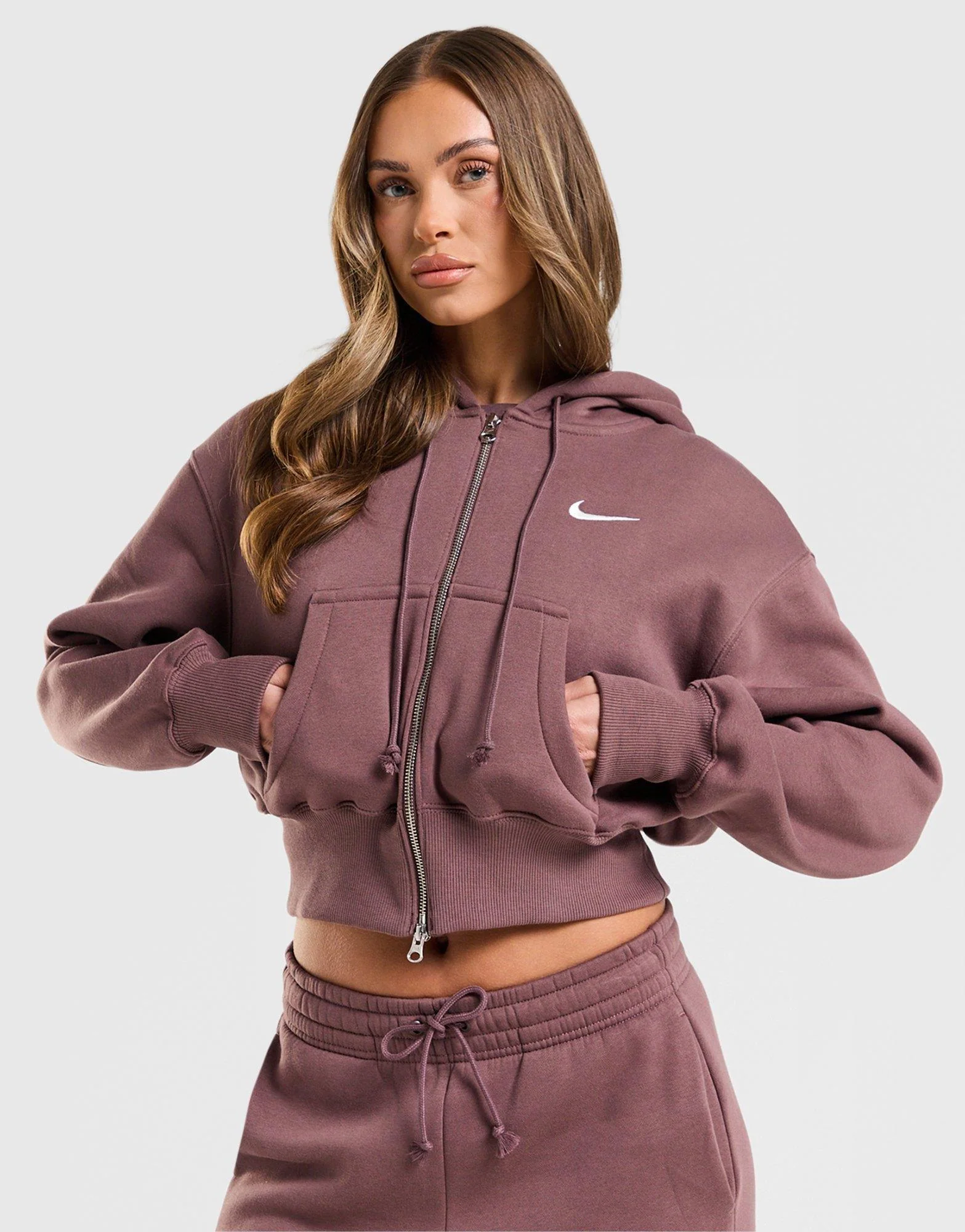 Phoenix Crop Full Zip Hoodie - Image 3