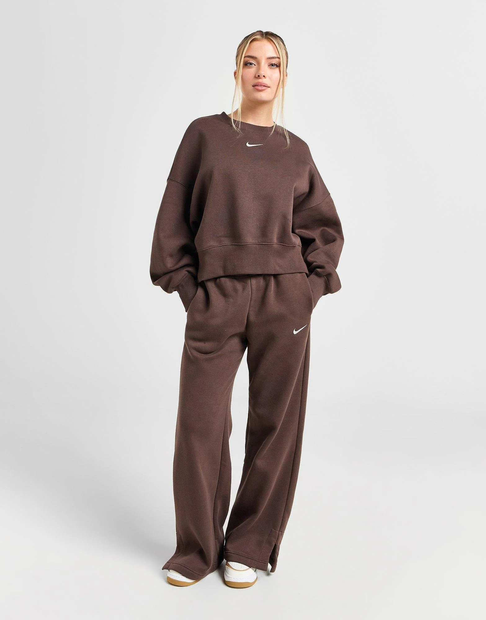 Phoenix Oversized Crop Crew Sweatshirt - Image 3