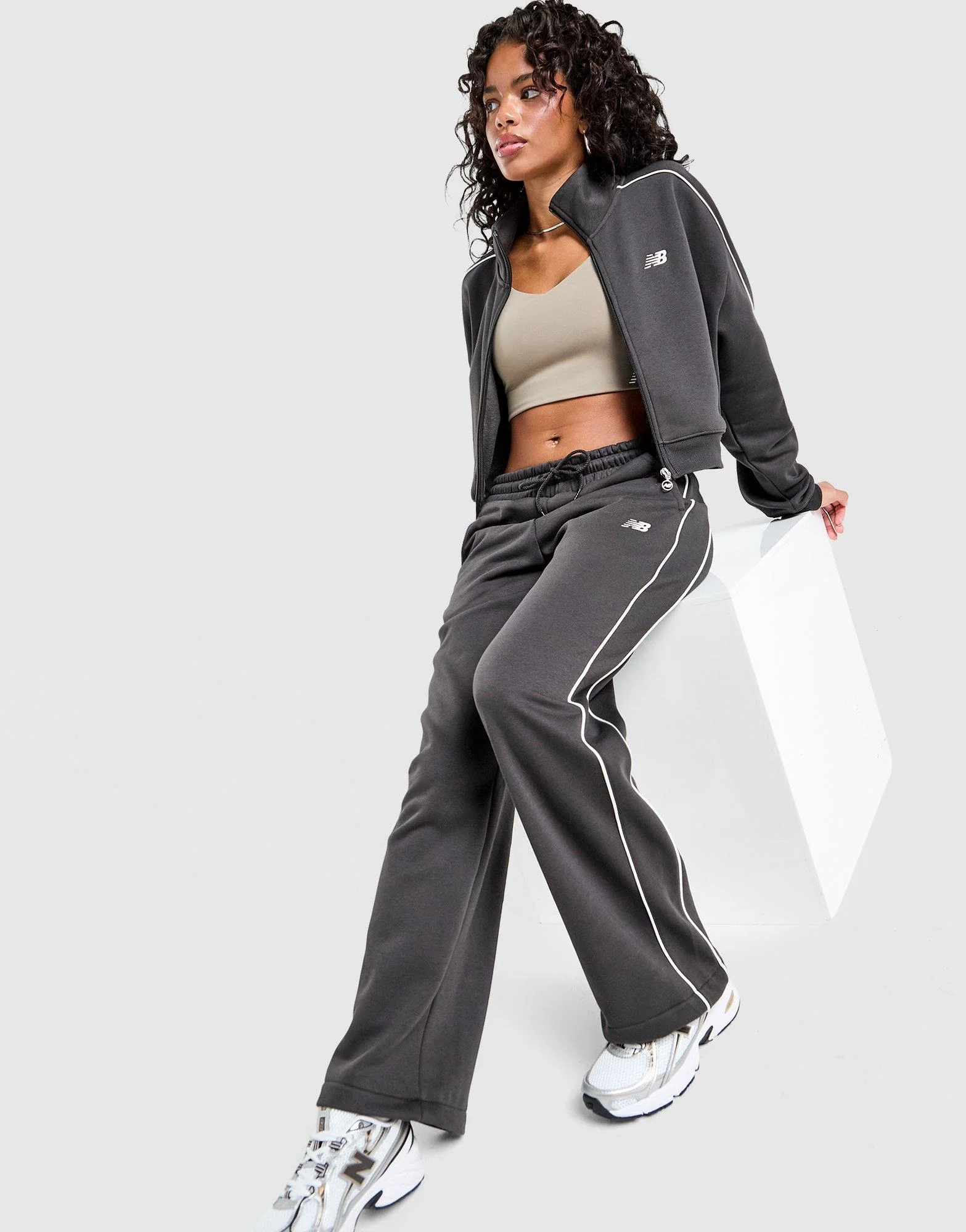 Pipe Wide Leg Joggers - Image 3