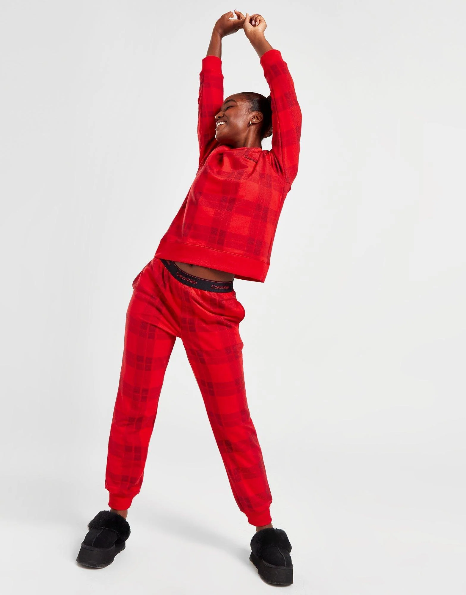Plaid Tape Joggers - Image 3