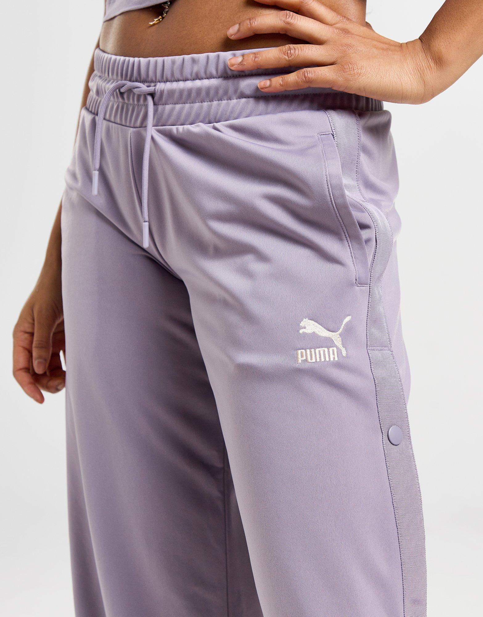 Popper Wide Leg Track Pants - Image 3