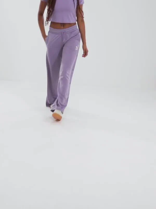 Popper Wide Leg Track Pants - Image 7