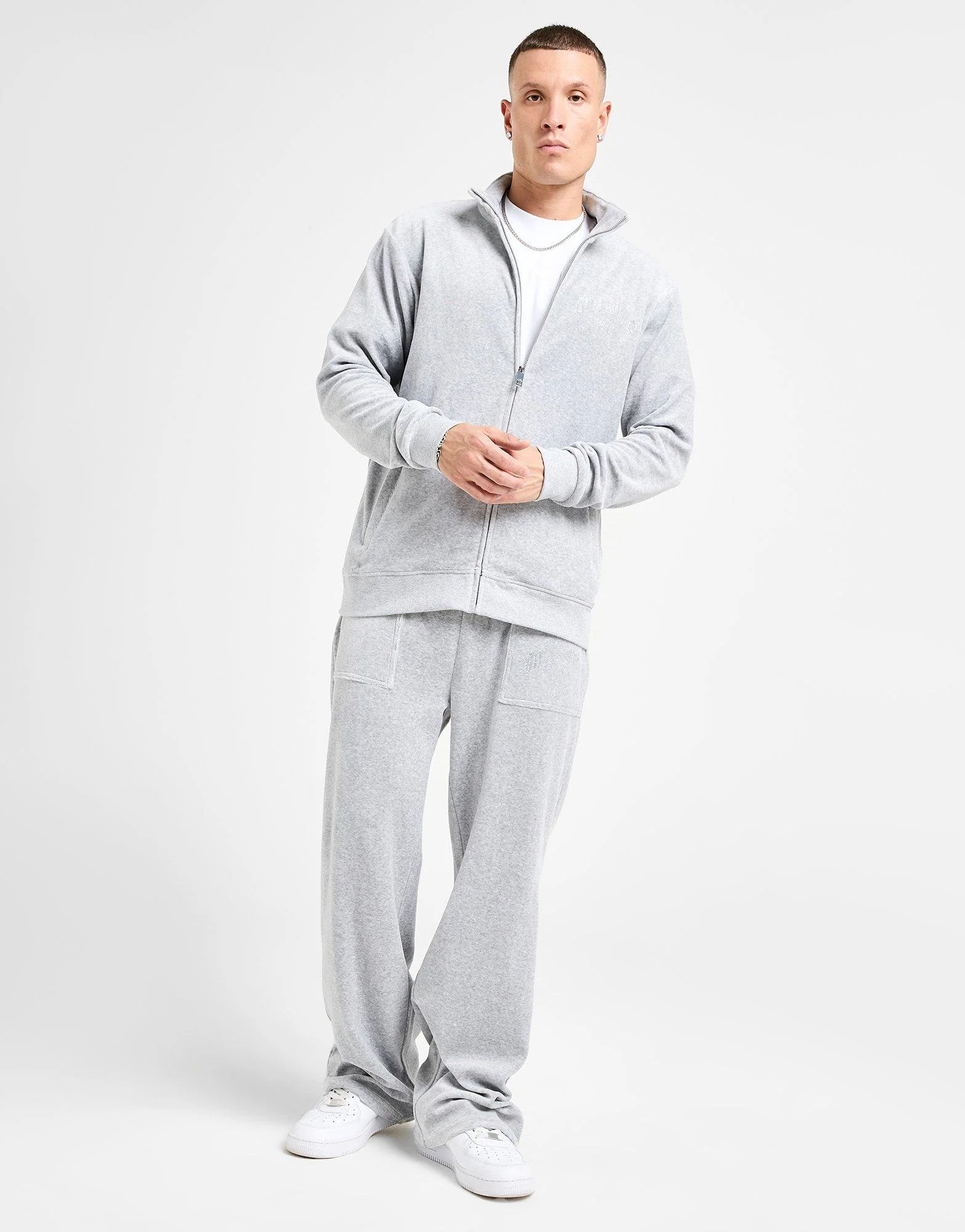 Reed Velour Full Zip Track Top - Image 5