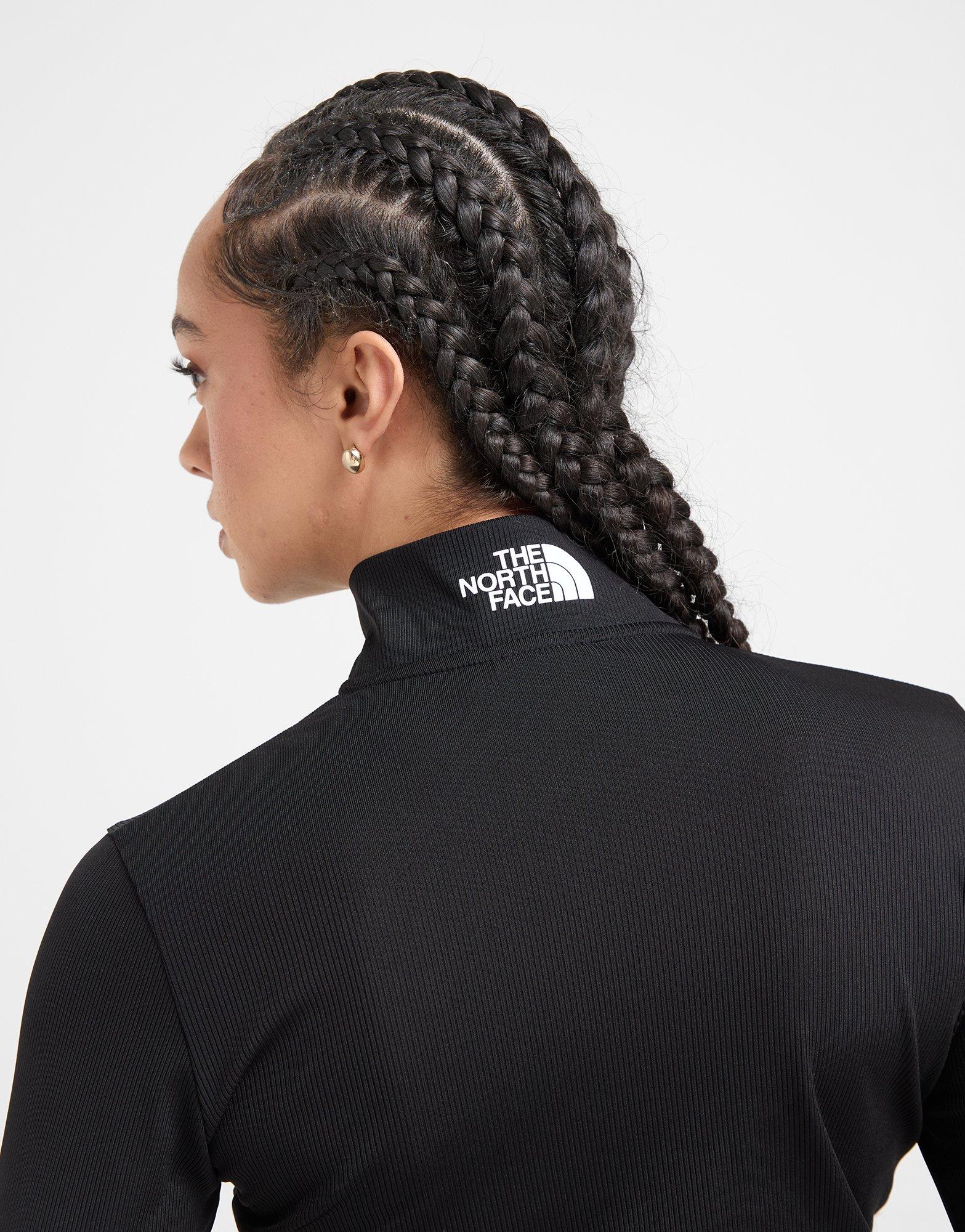 Rib Long Sleeve Full Zip Top - Image 5