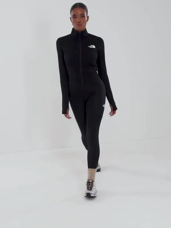 Rib Long Sleeve Full Zip Top - Image 7