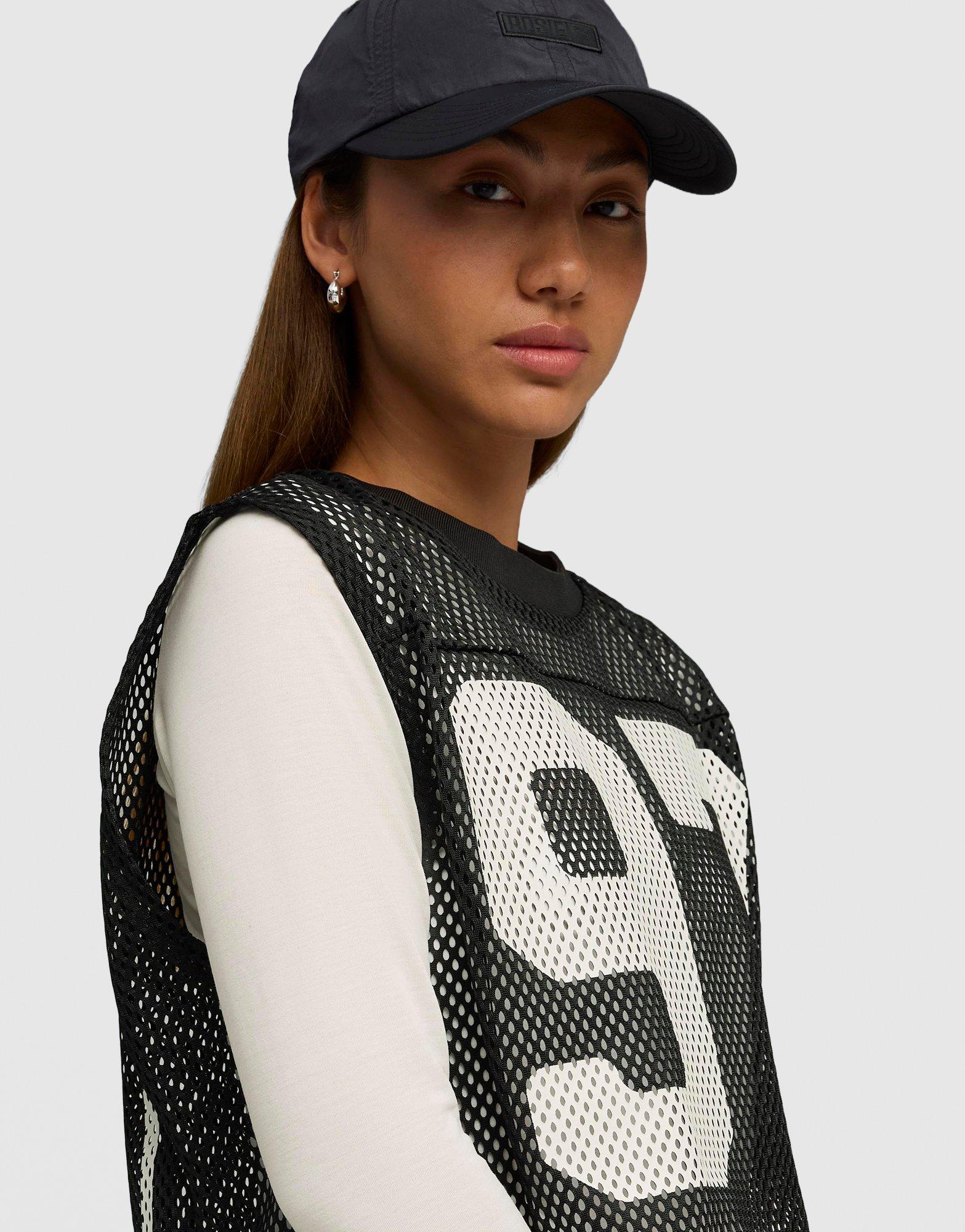 x ROSÉ Relaxed Mesh Top - Image 5