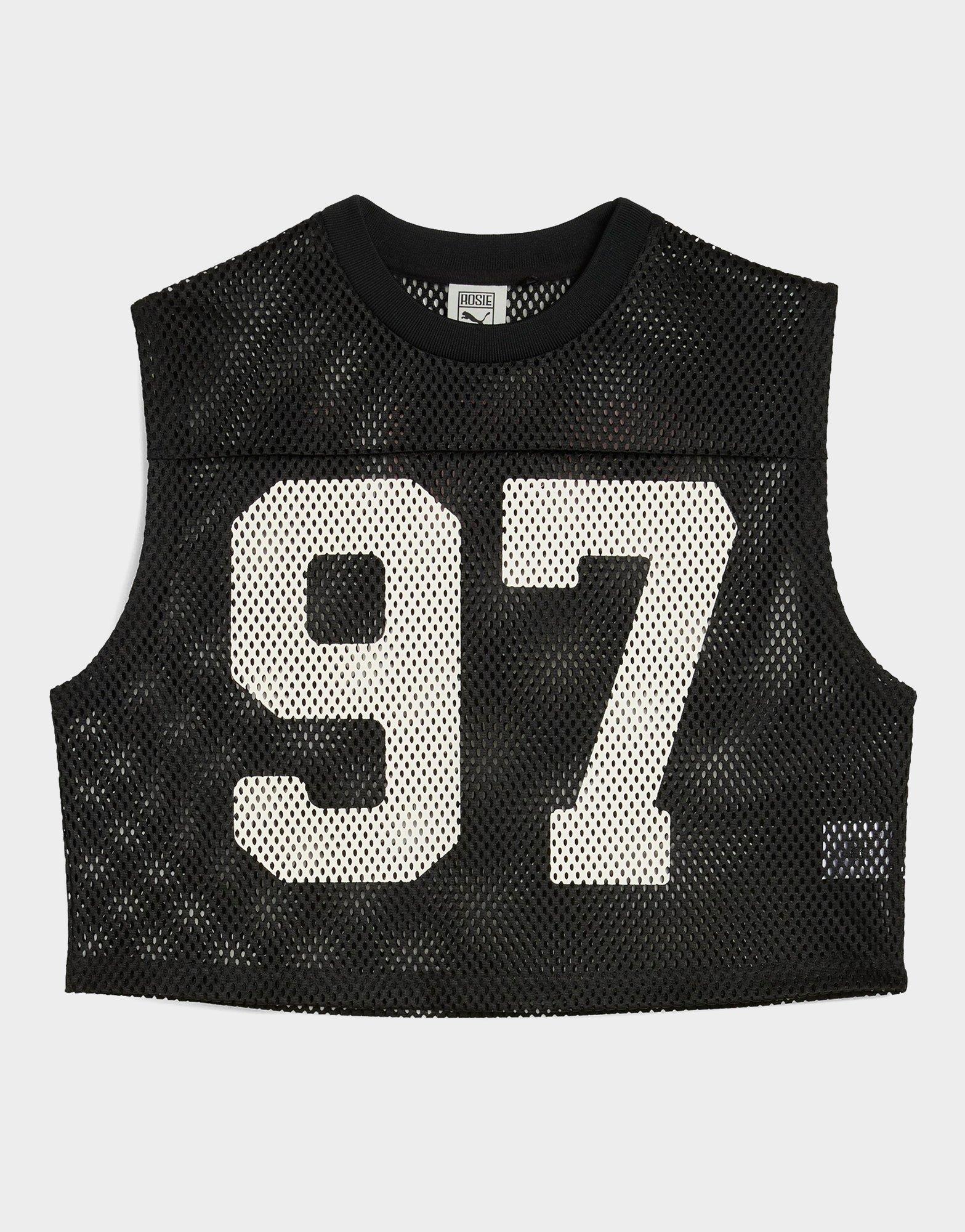 x ROSÉ Relaxed Mesh Top - Image 6