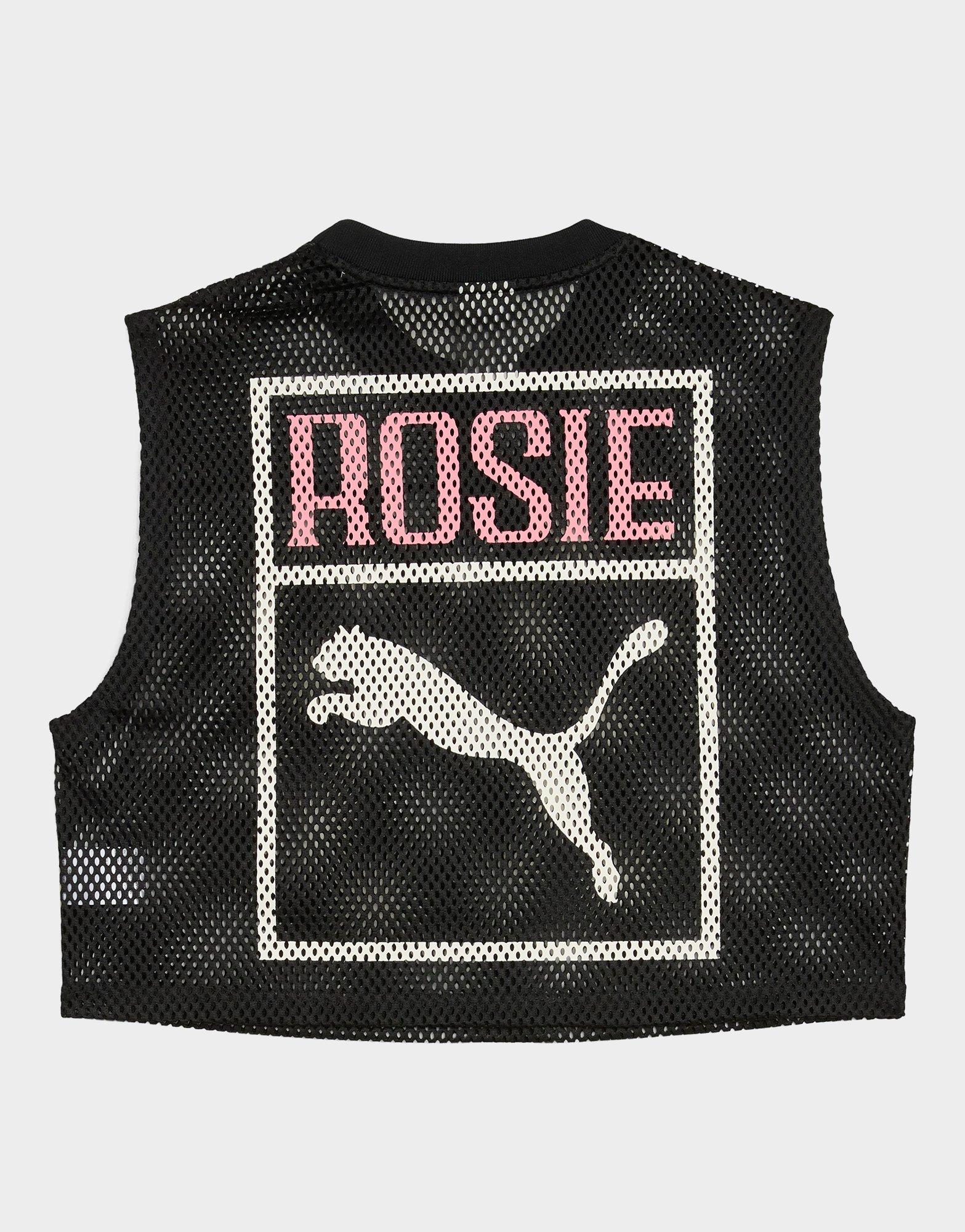 x ROSÉ Relaxed Mesh Top - Image 7