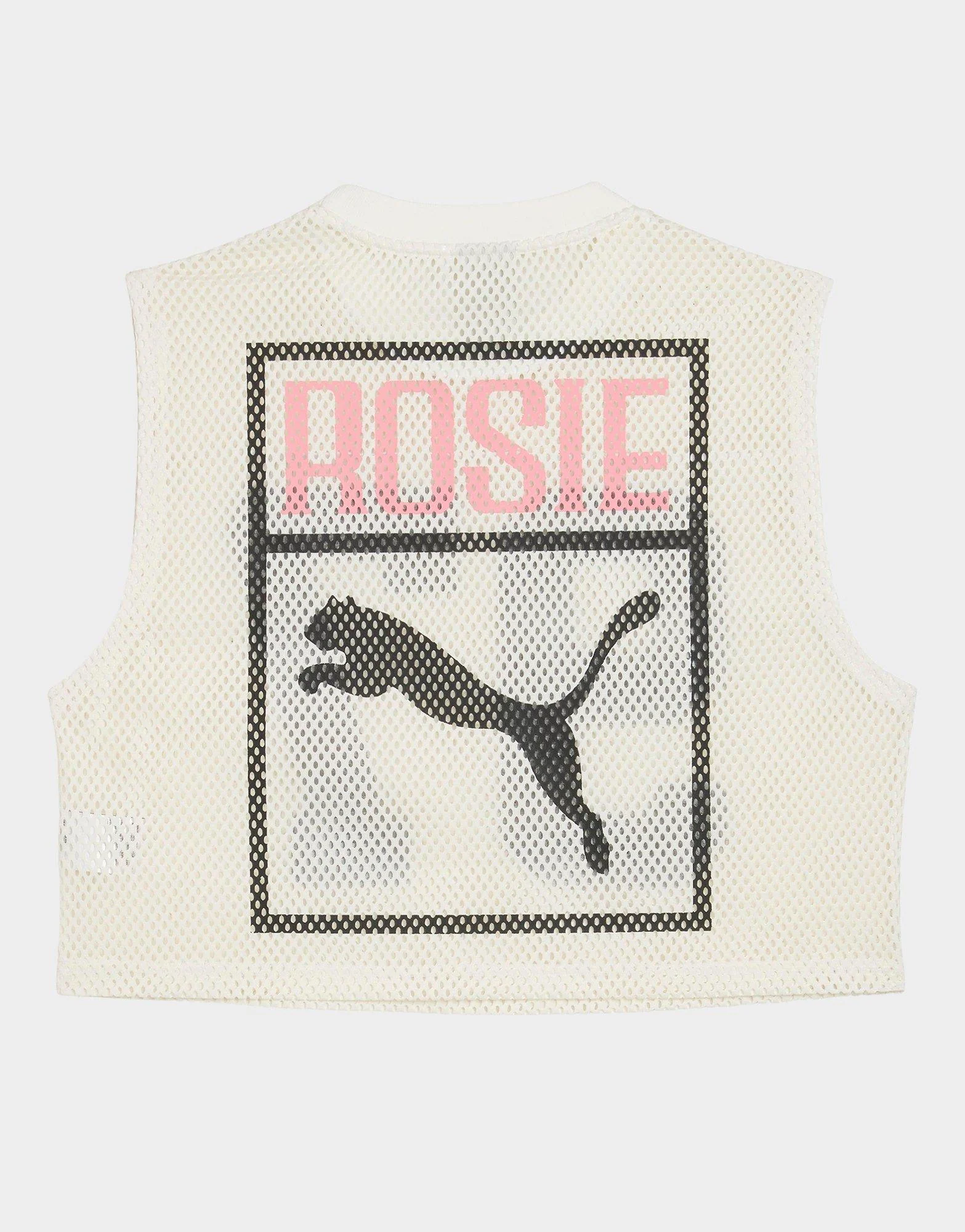 x ROSÉ Relaxed Mesh Top - Image 7