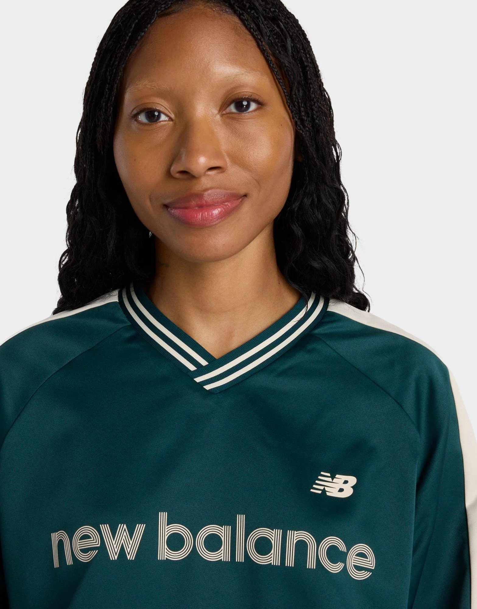 Satin Woven Pullover - Image 4
