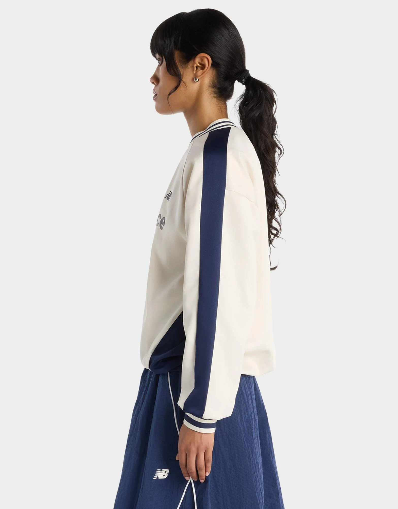 Satin Woven Pullover - Image 3