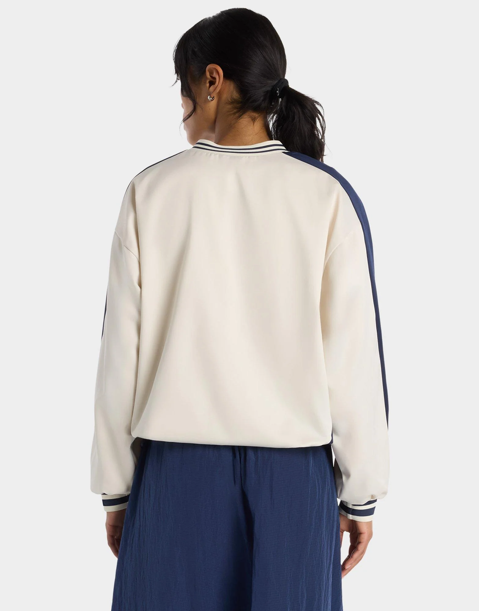 Satin Woven Pullover - Image 4