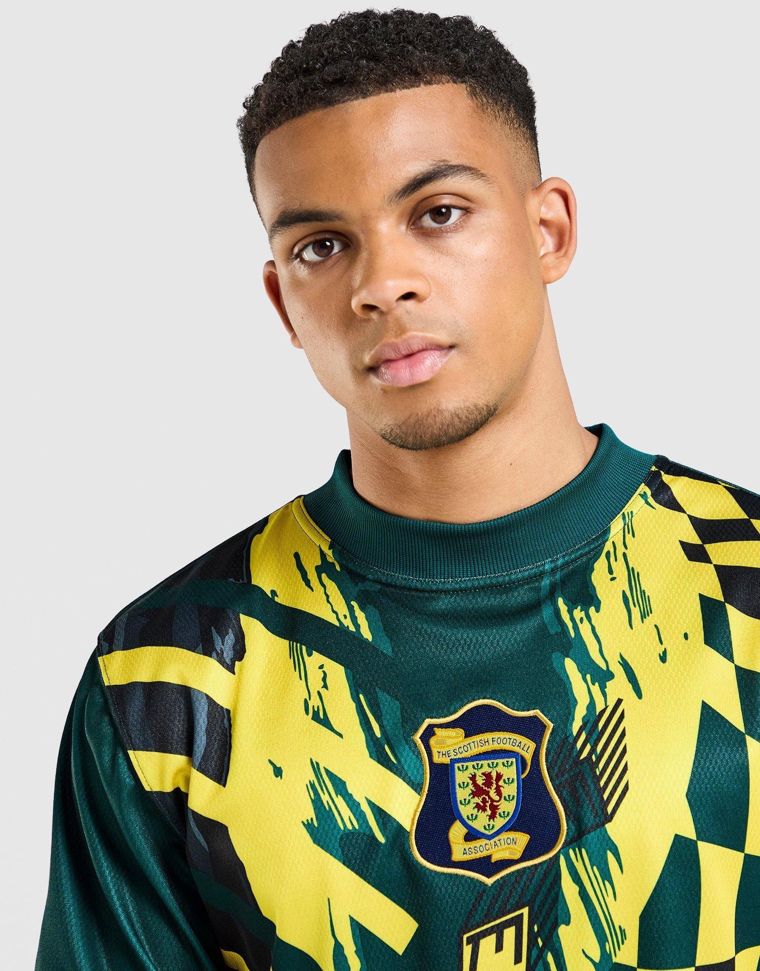 Scotland '96 Retro Goalkeeper Home Shirt - Image 3