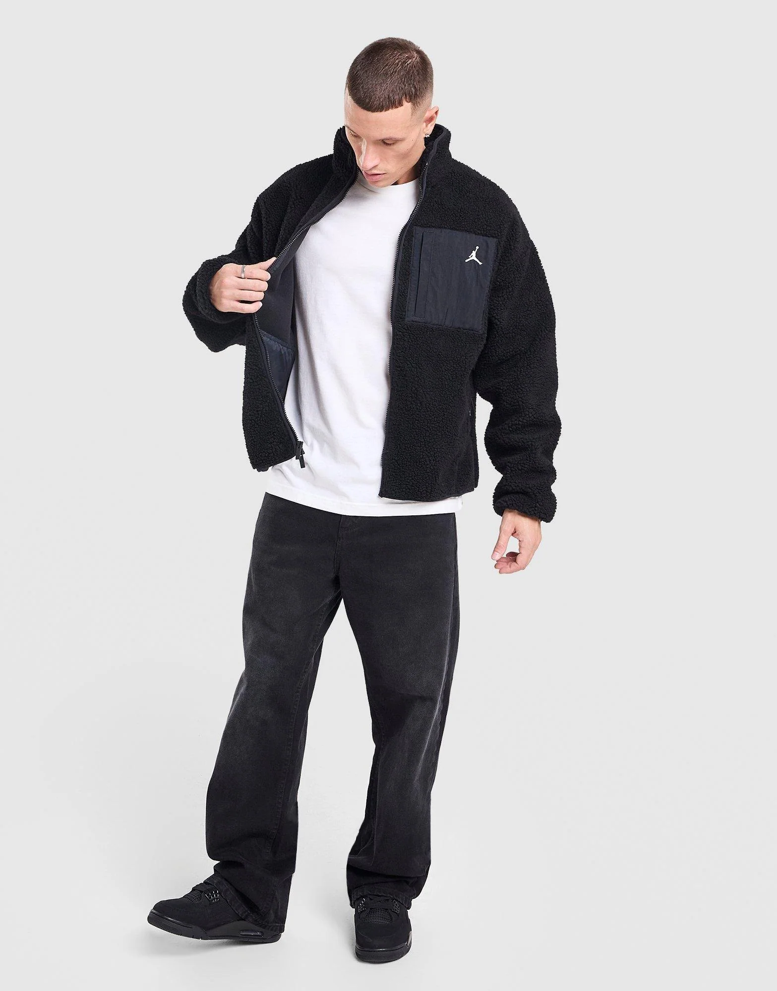 Sherpa Full Zip Jacket - Image 5