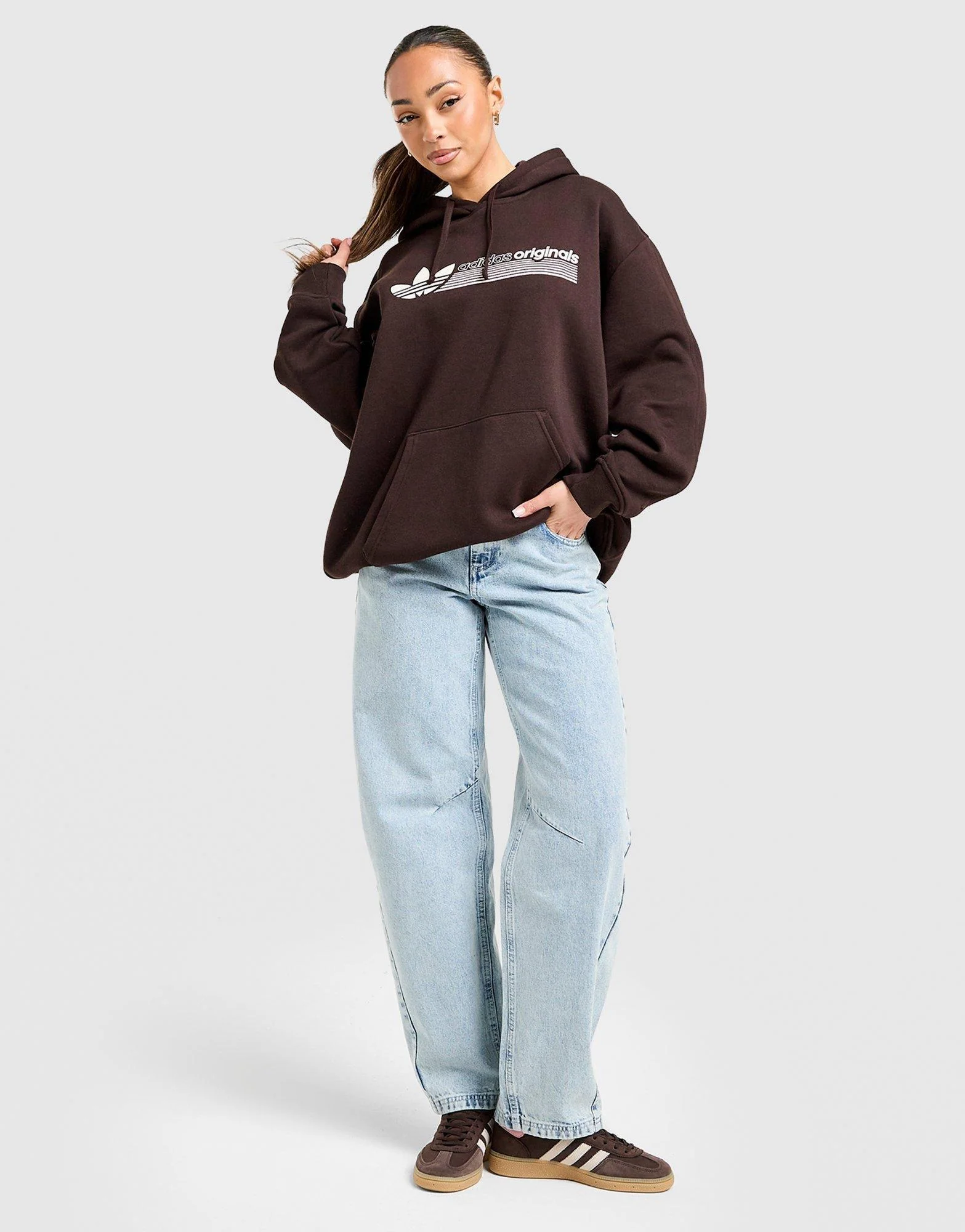 Sport Stripe Overhead Hoodie - Image 4
