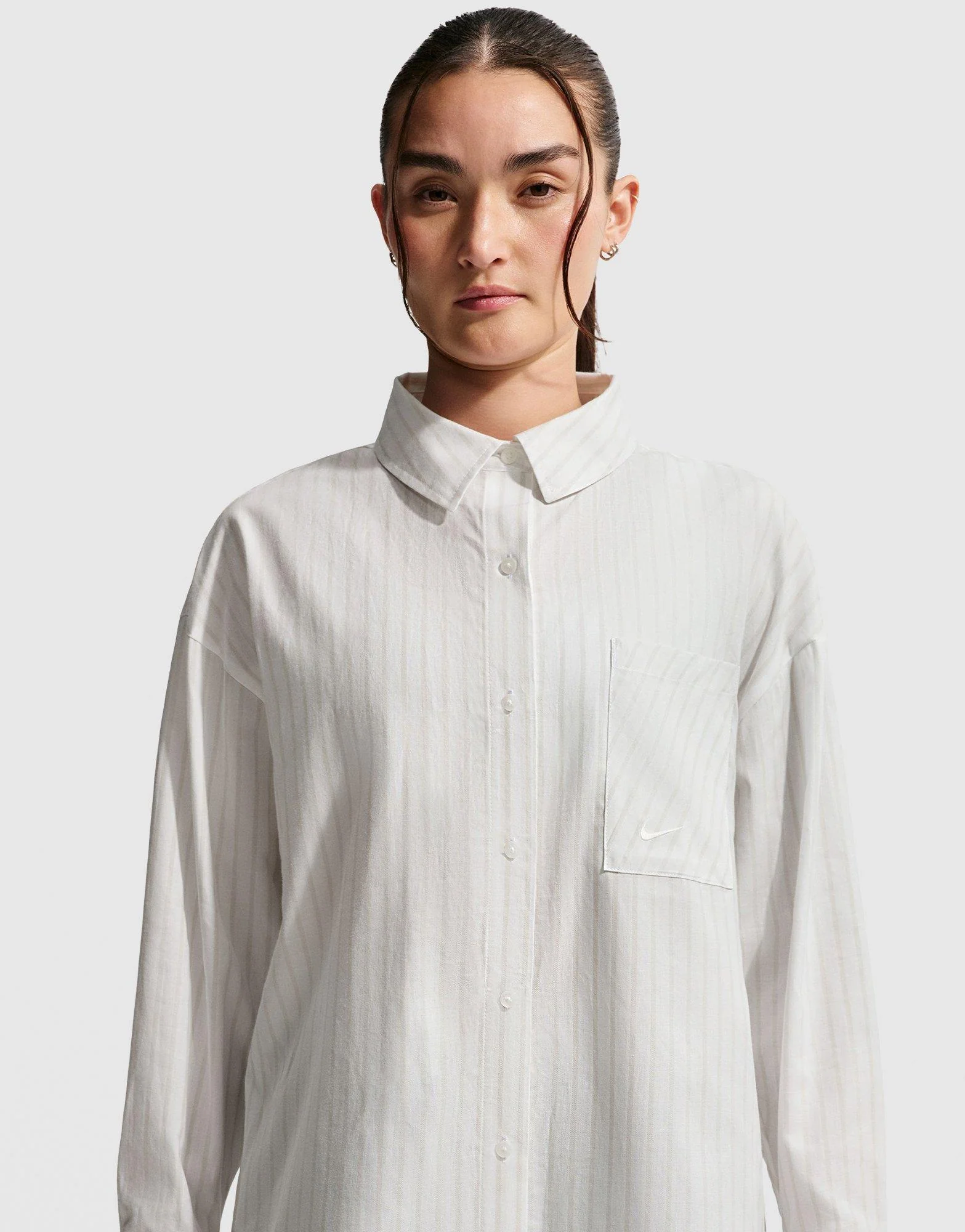 Sportswear Chill Poplin Striped Top - Image 2