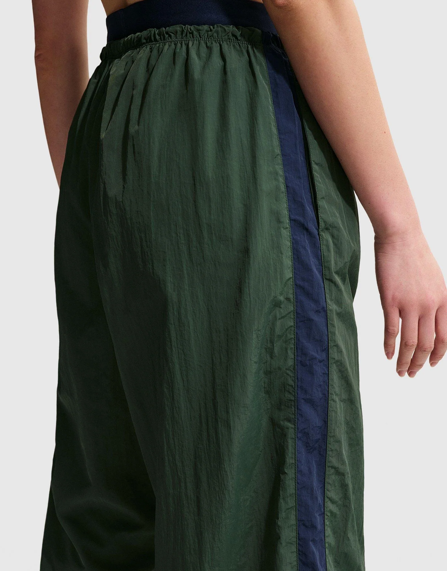 Sportswear Loose High-Waisted Parachute Pants - Image 4