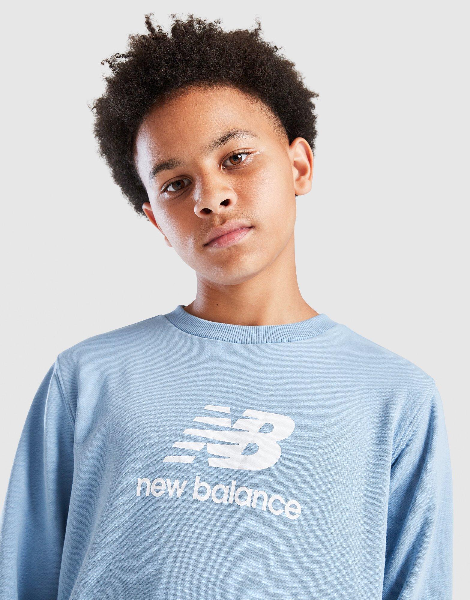Stack Logo Crew Tracksuit Junior - Image 3