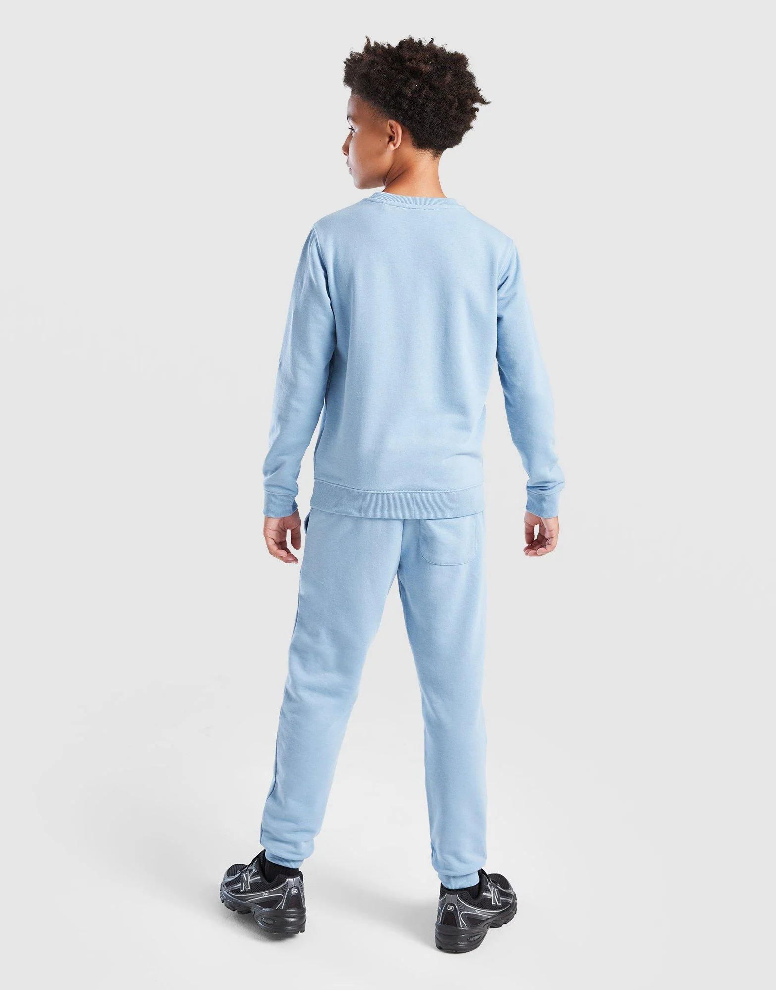 Stack Logo Crew Tracksuit Junior - Image 5