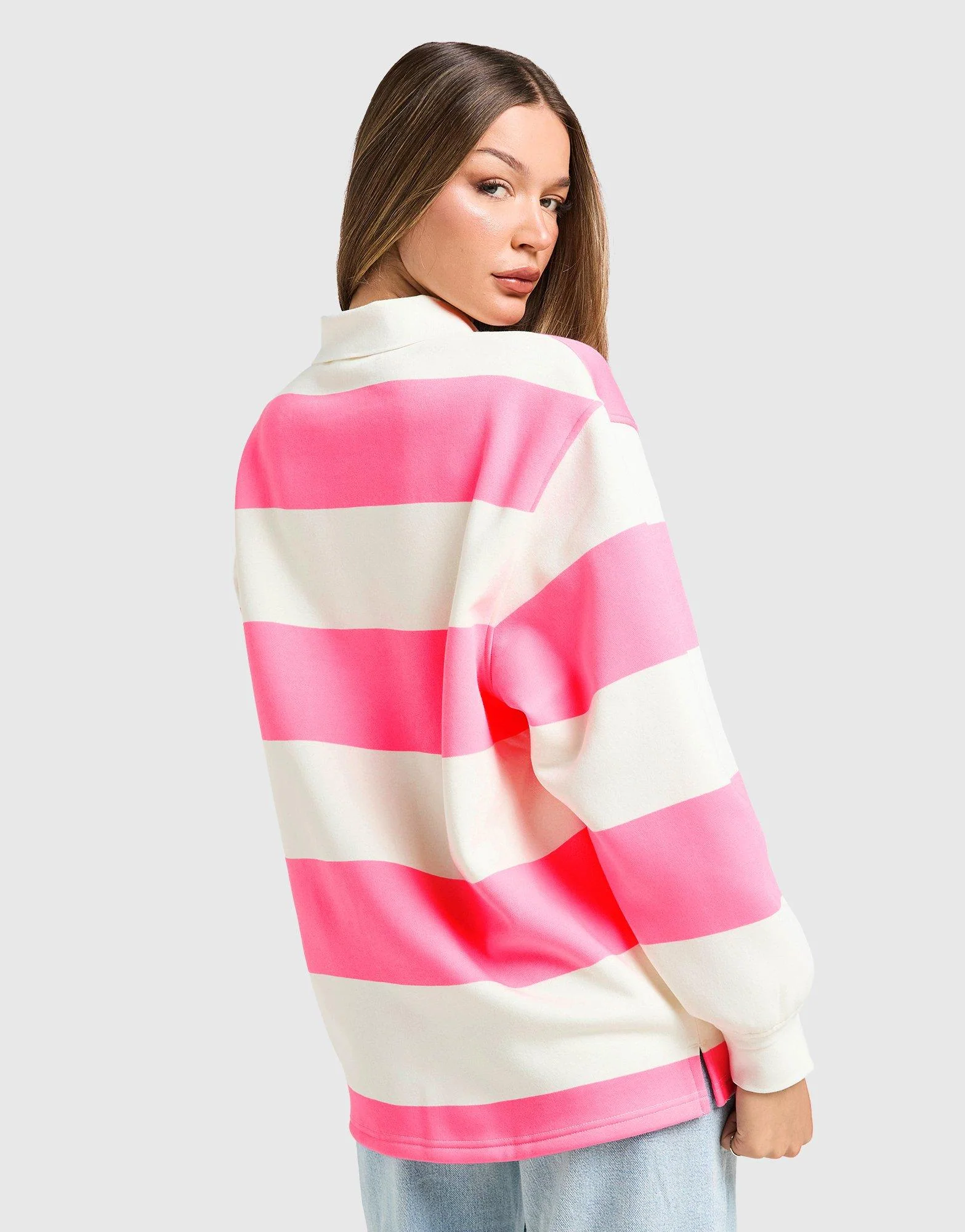 Stripe Rugby Sweatshirt - Image 5