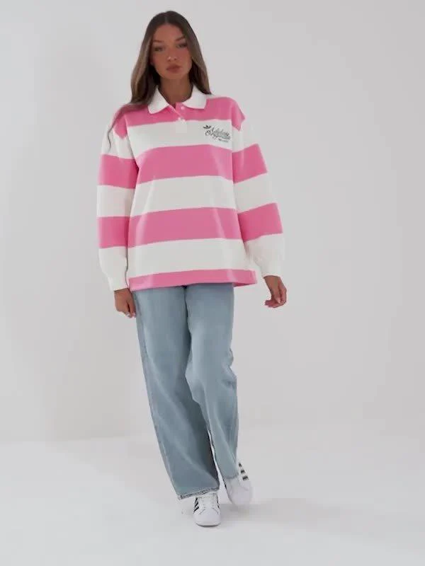 Stripe Rugby Sweatshirt - Image 6