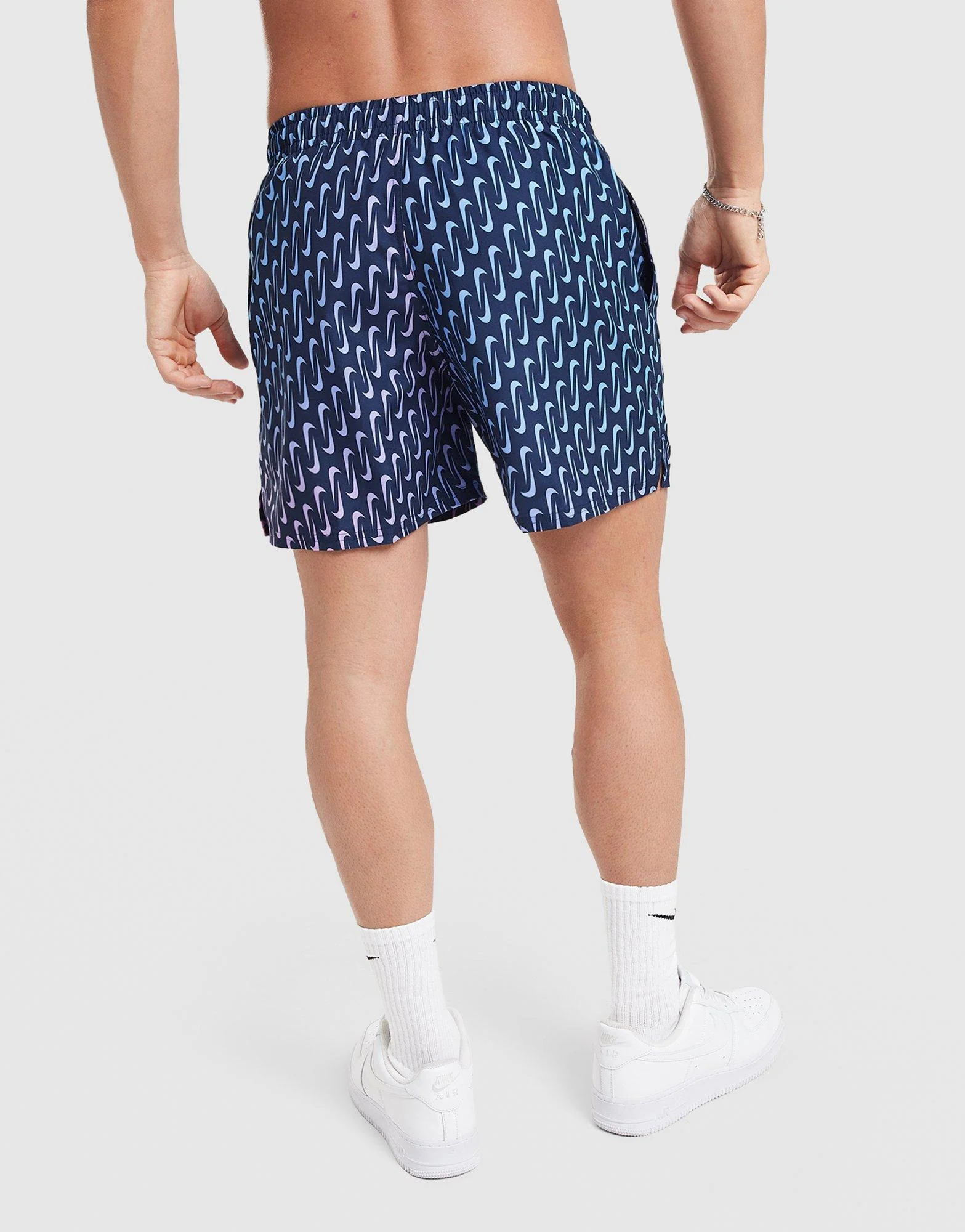 Swoosh Link Fade Swim Shorts - Image 5