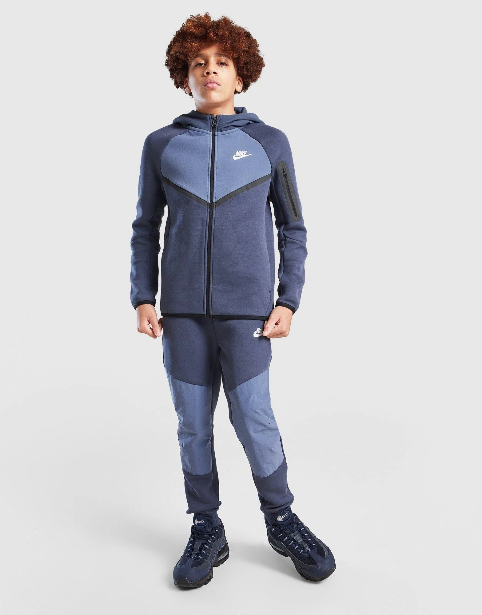 Tech Mix Full Zip Hoodie Junior - Image 6