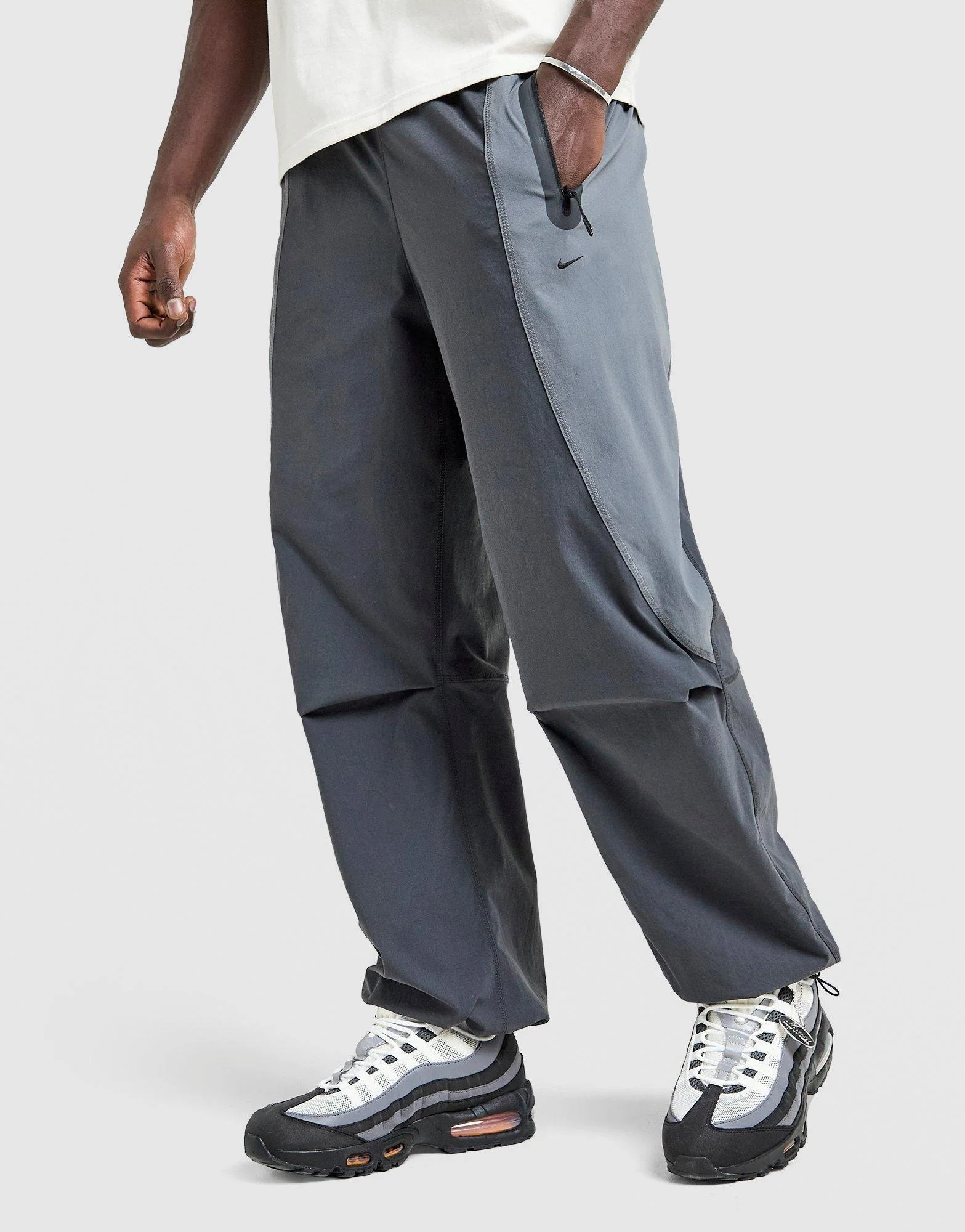 Tech Pro Oversized Woven Track Pants - Image 2