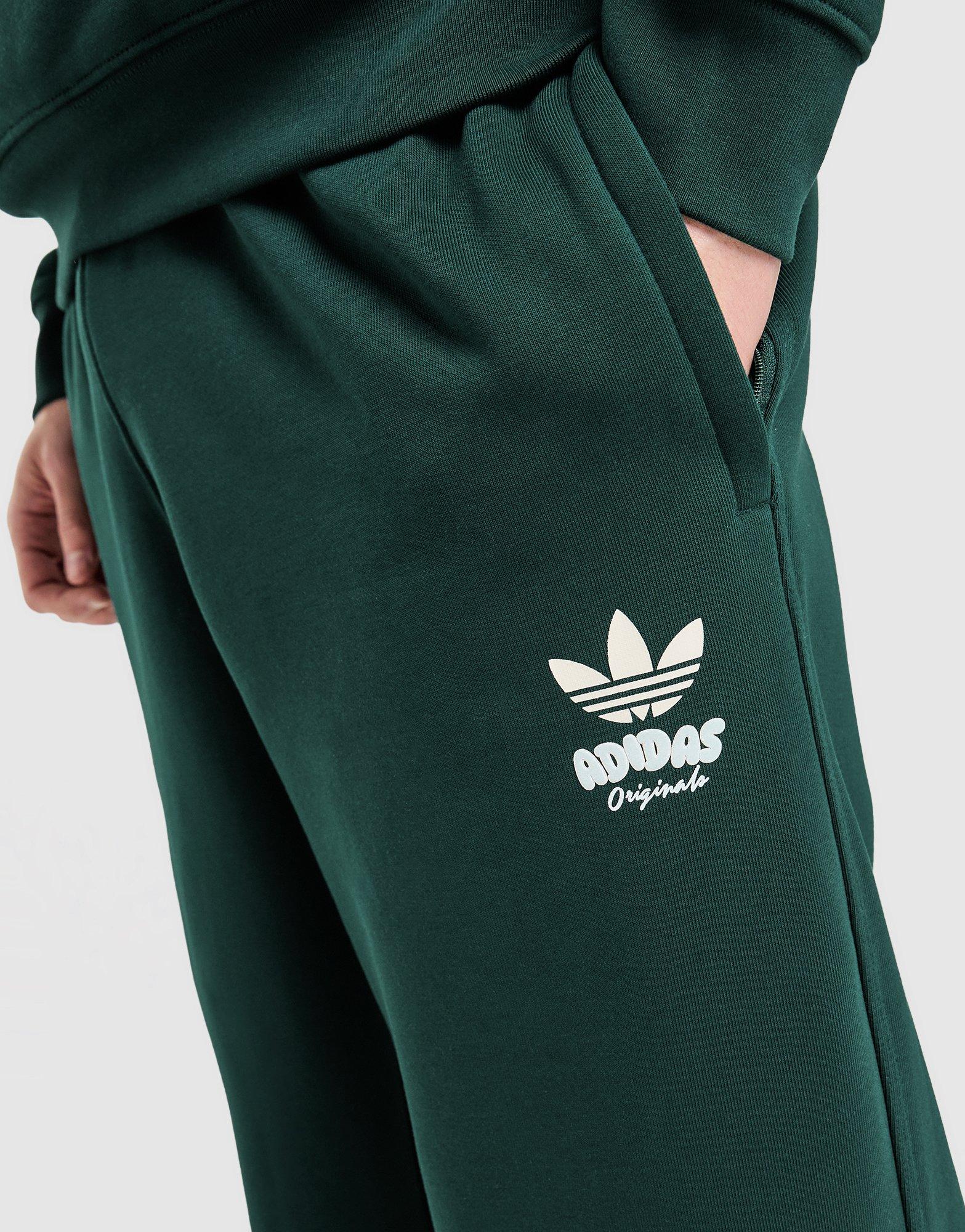 Trefoil Bubble Open Hem Joggers - Image 4