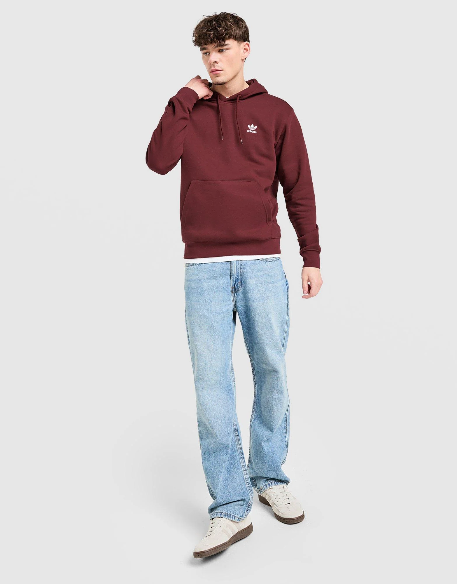 Trefoil Essential Hoodie - Image 2