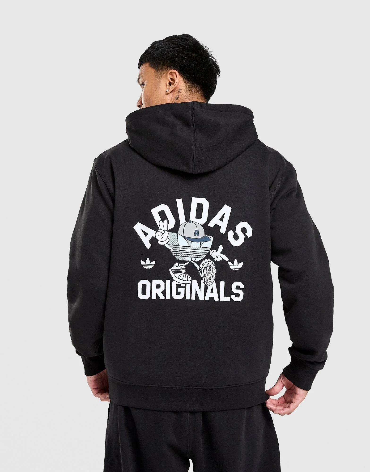 Trefoil Graphic Hoodie - Image 5
