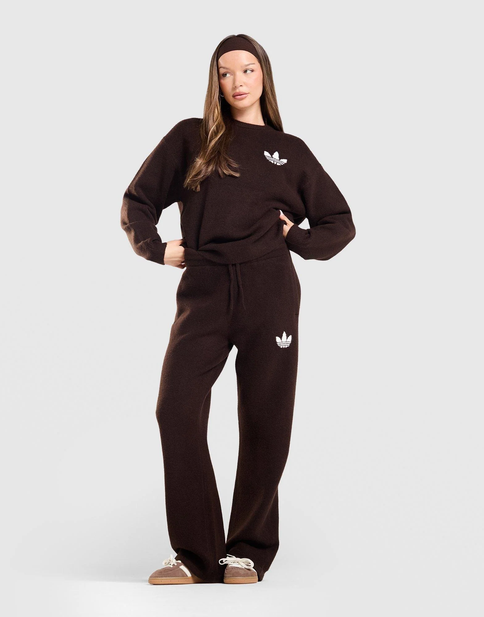 Trefoil Knit Joggers - Image 5