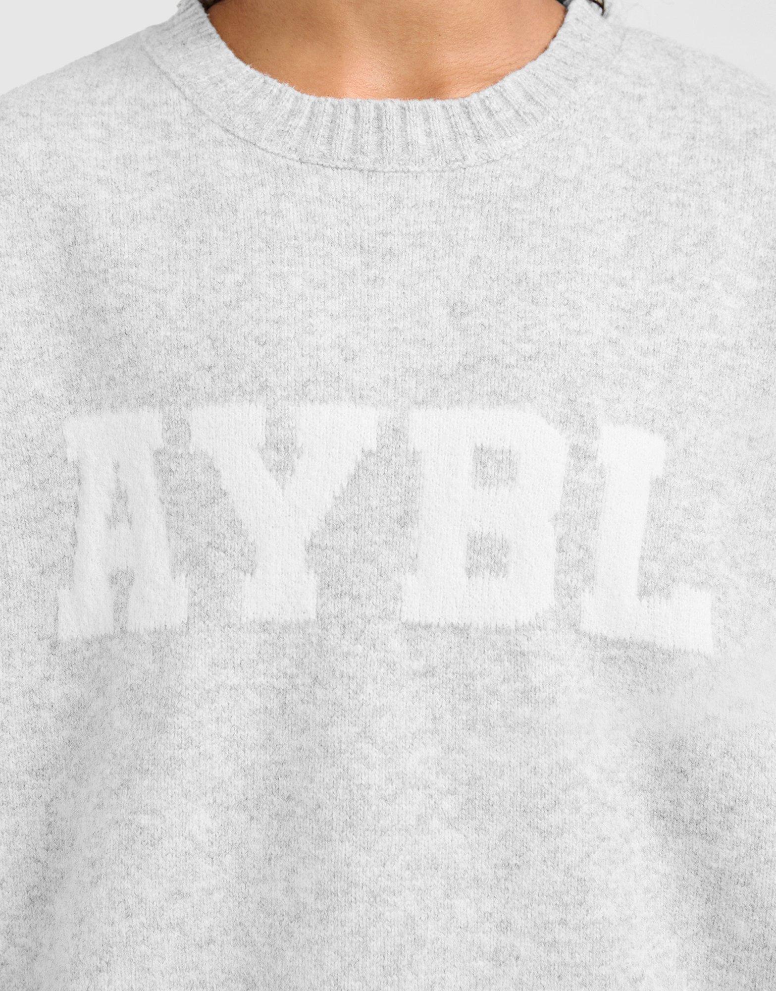 Varsity Knitted Crew Sweatshirt - Image 5