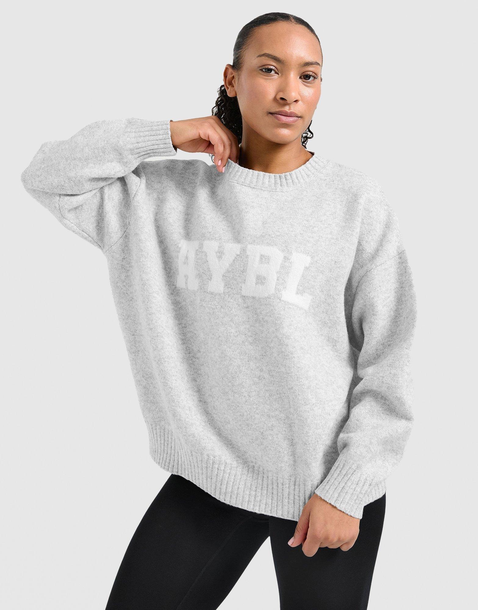 Varsity Knitted Crew Sweatshirt - Image 6