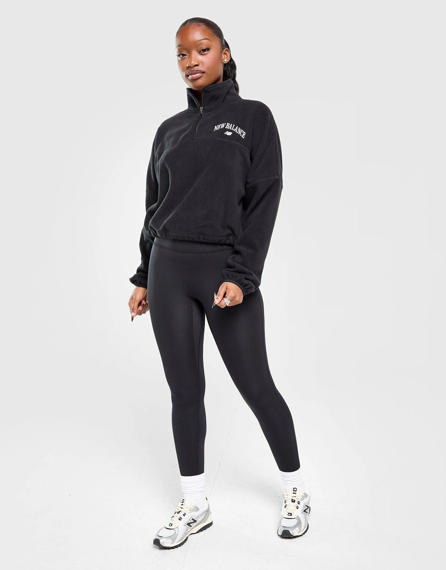 Varsity Polar Fleece 1/4 Zip Sweatshirt - Image 6