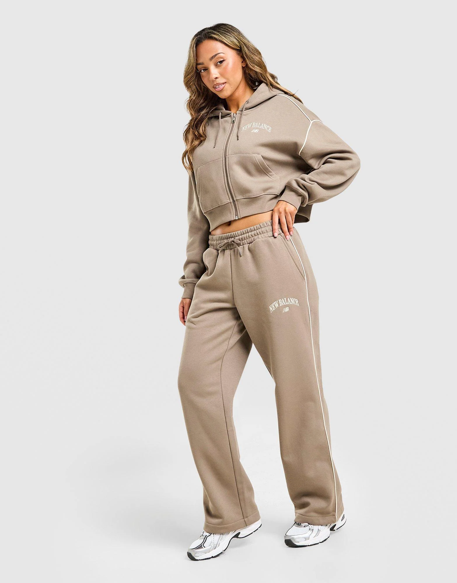 Varsity Wide Leg Joggers - Image 3
