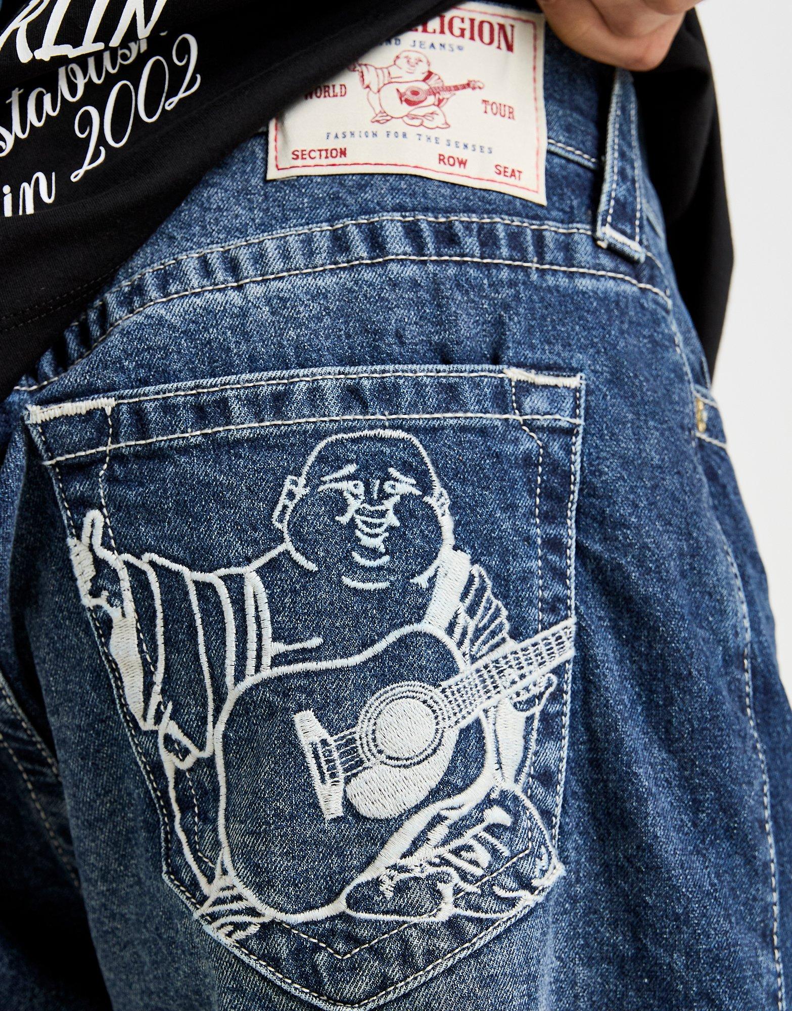 Vinny Embroidered Buddha Jeans - Image 5