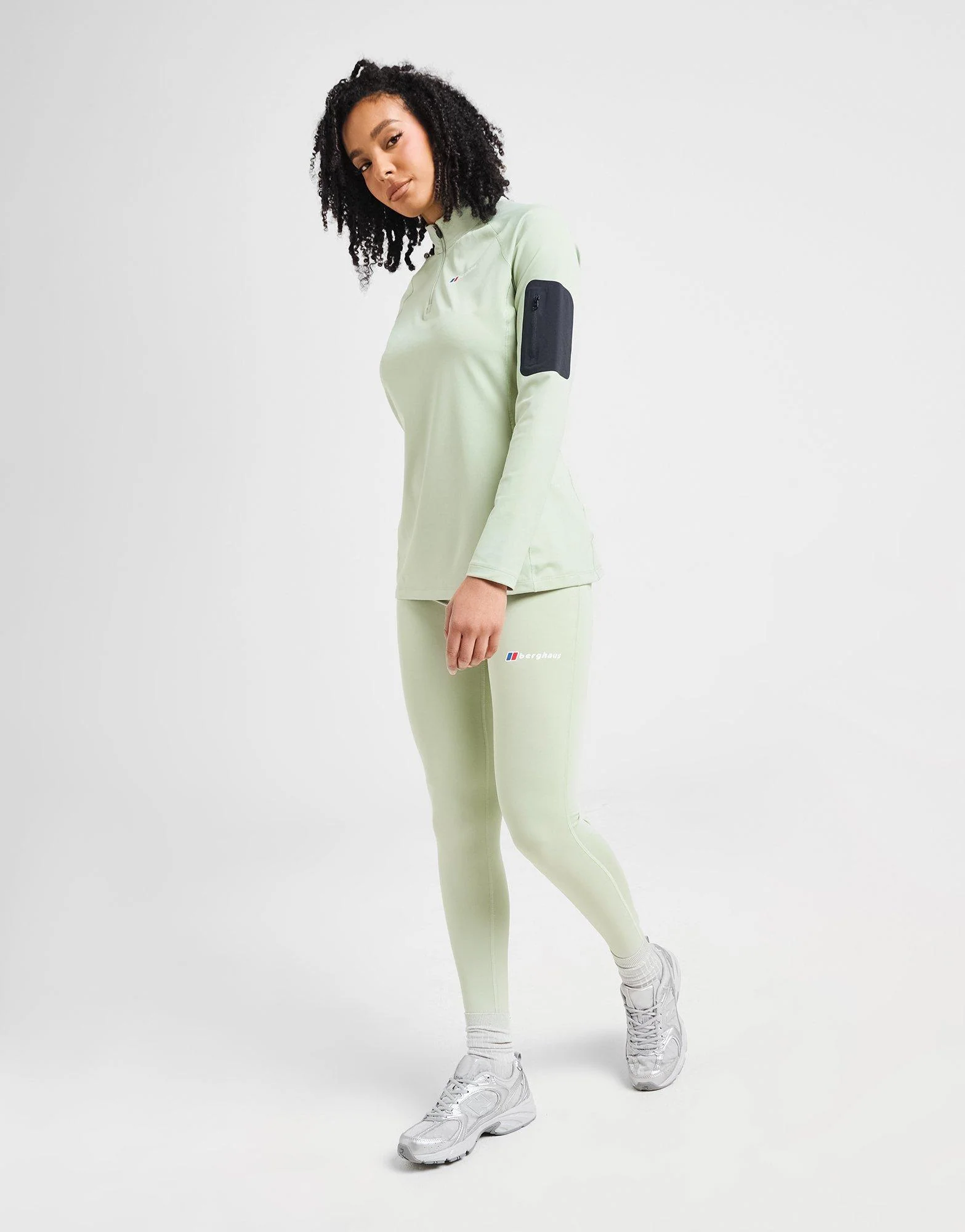Woven Pocket 1/4 Zip Top - Image 4