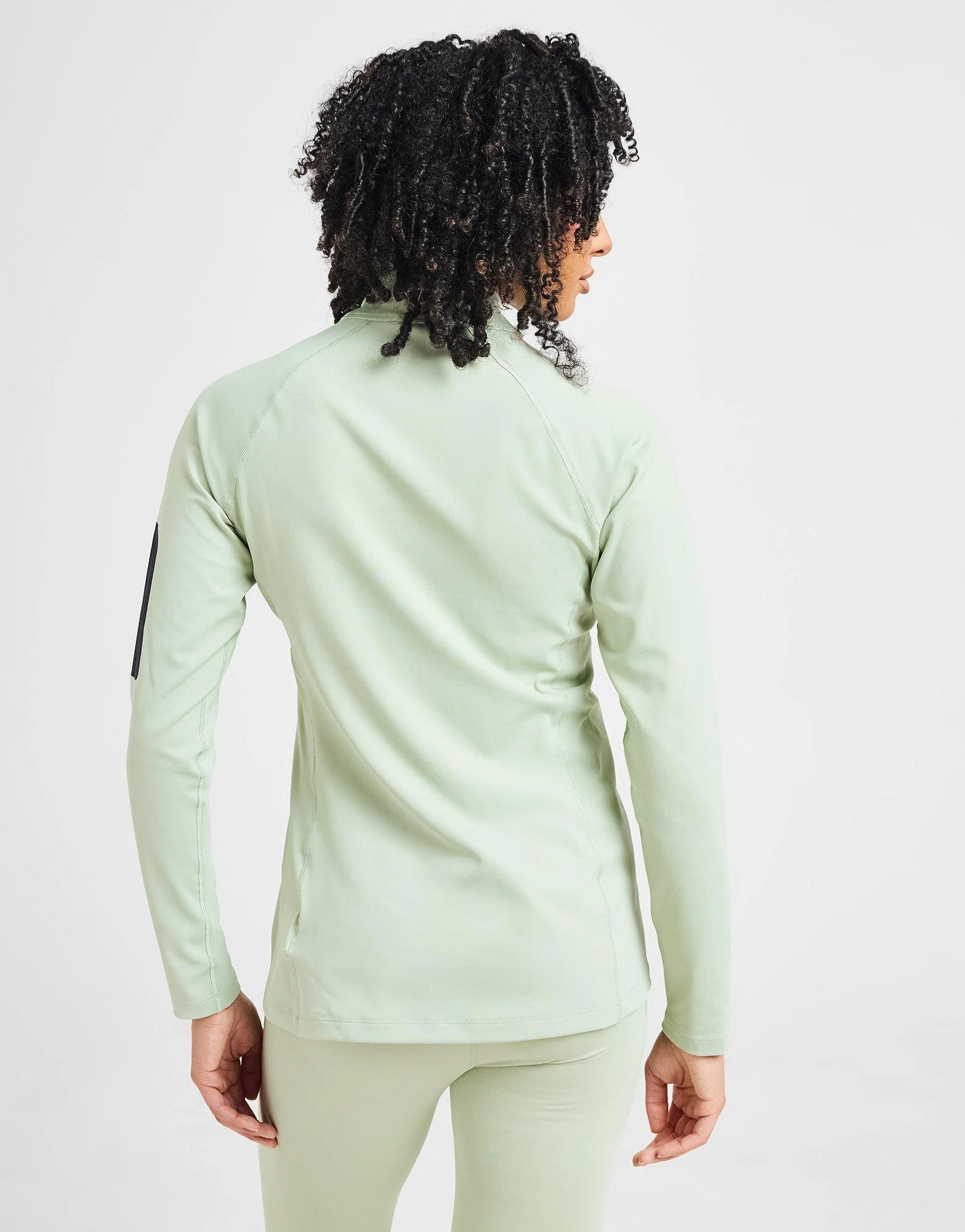Woven Pocket 1/4 Zip Top - Image 5