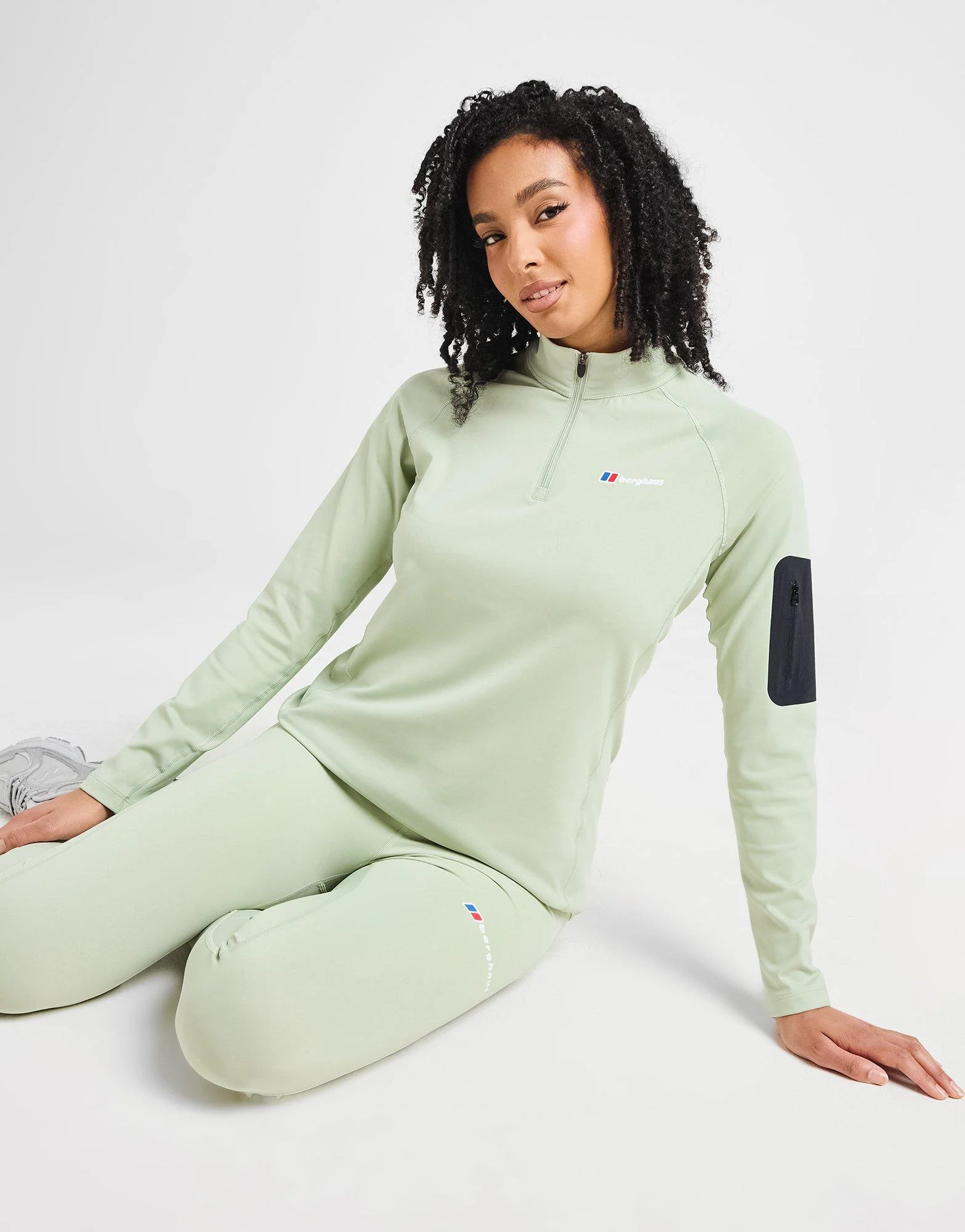 Woven Pocket 1/4 Zip Top - Image 6