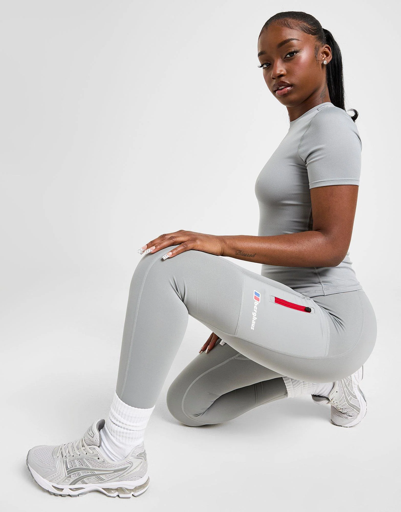 Woven Pocket Leggings